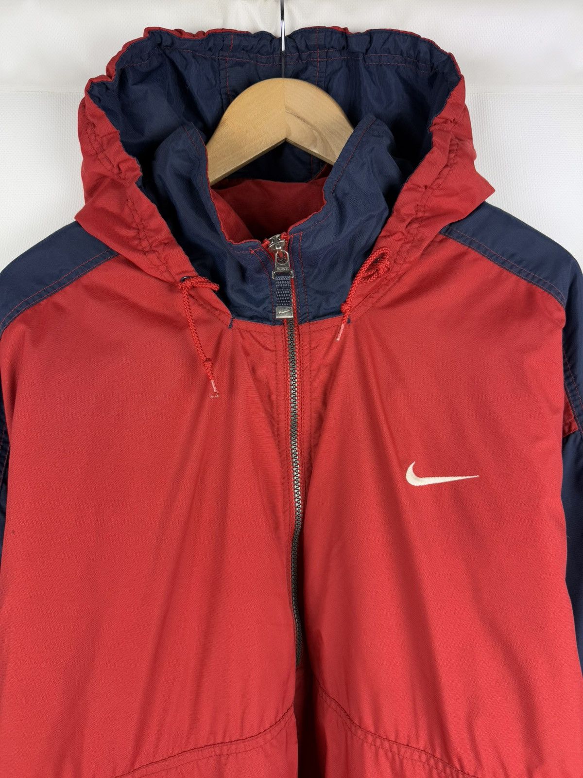 Nike Nike Vintage Y2K 90s Men’s 1/2 Zip Hooded Anorak Jacket Size US XL / EU 56 / 4 - 5 Thumbnail