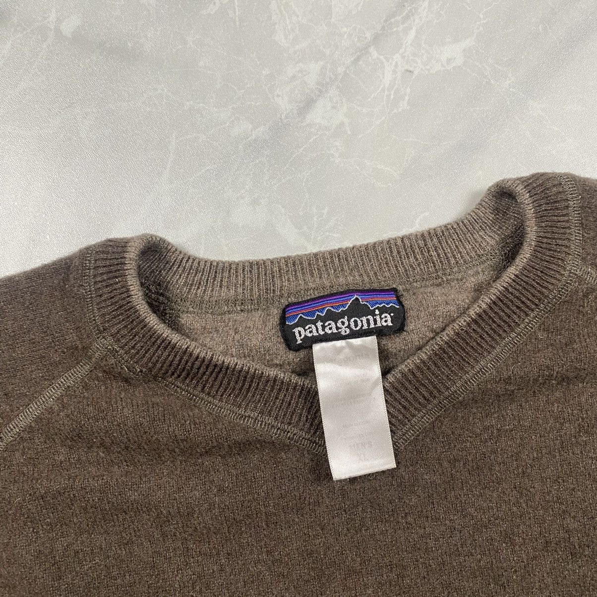 Patagonia Vintage Patagonia Wool Knit Brown Boxy Sweaters Size US M / EU 48-50 / 2 - 6 Thumbnail