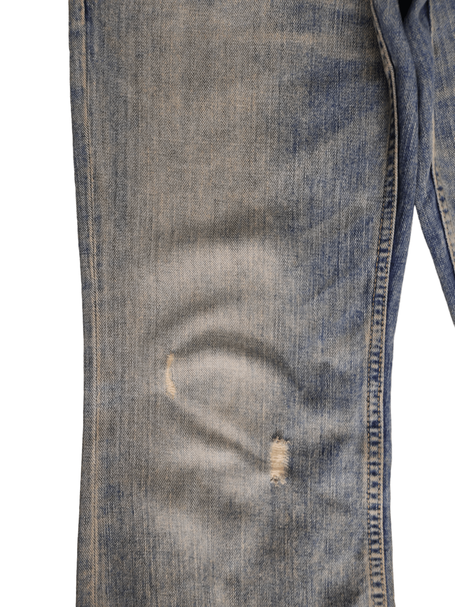 If Six Was Nine Flare Jeans Old navy Distress Faded Boot Cut Y2k Mudmax Size US 30 / EU 46 - 7 Thumbnail