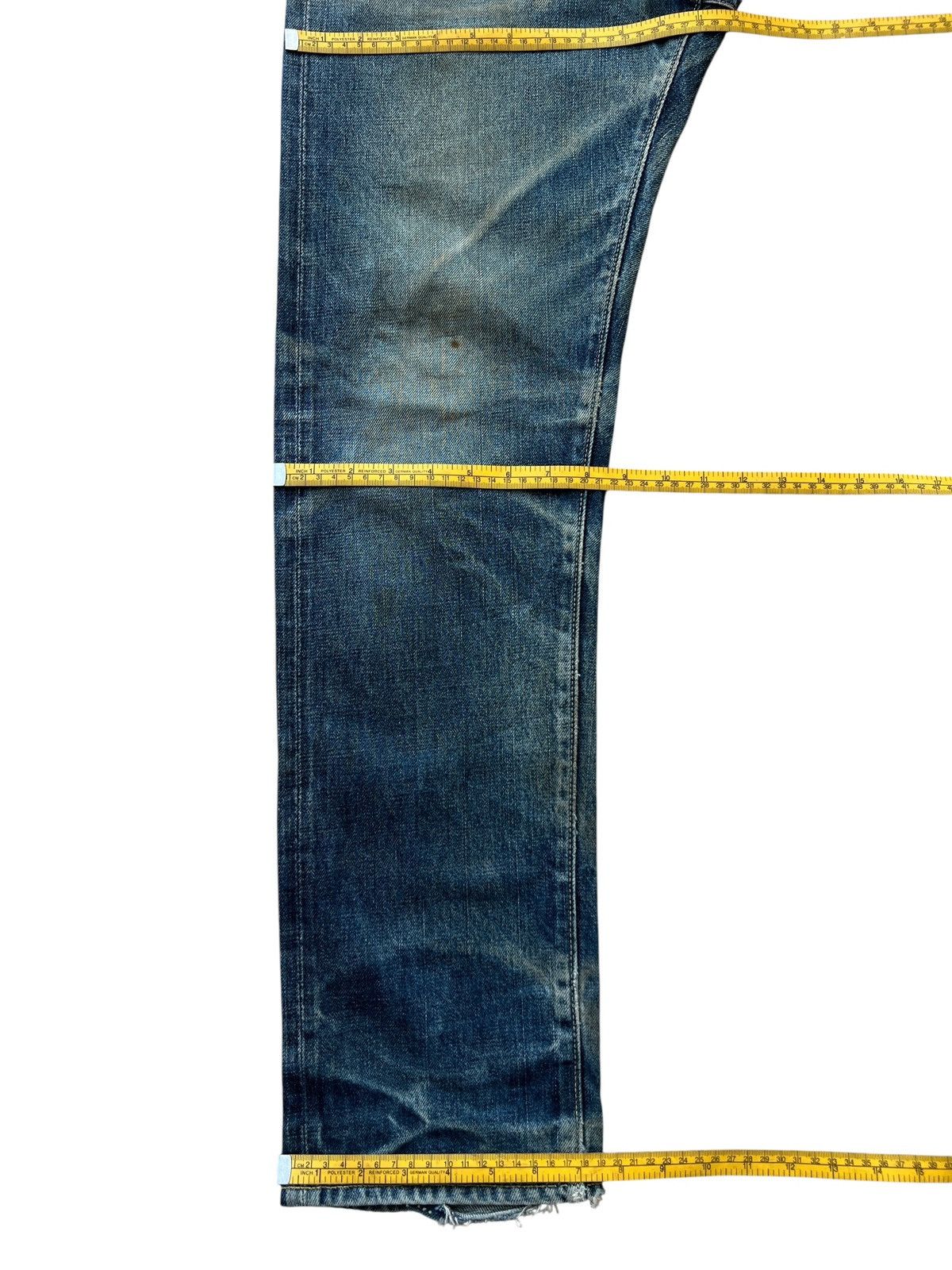 Visvim Visvim Selvedge Mudwash Distressed Denim Jeans 30x31 Size US 30 / EU 46 - 25 Thumbnail