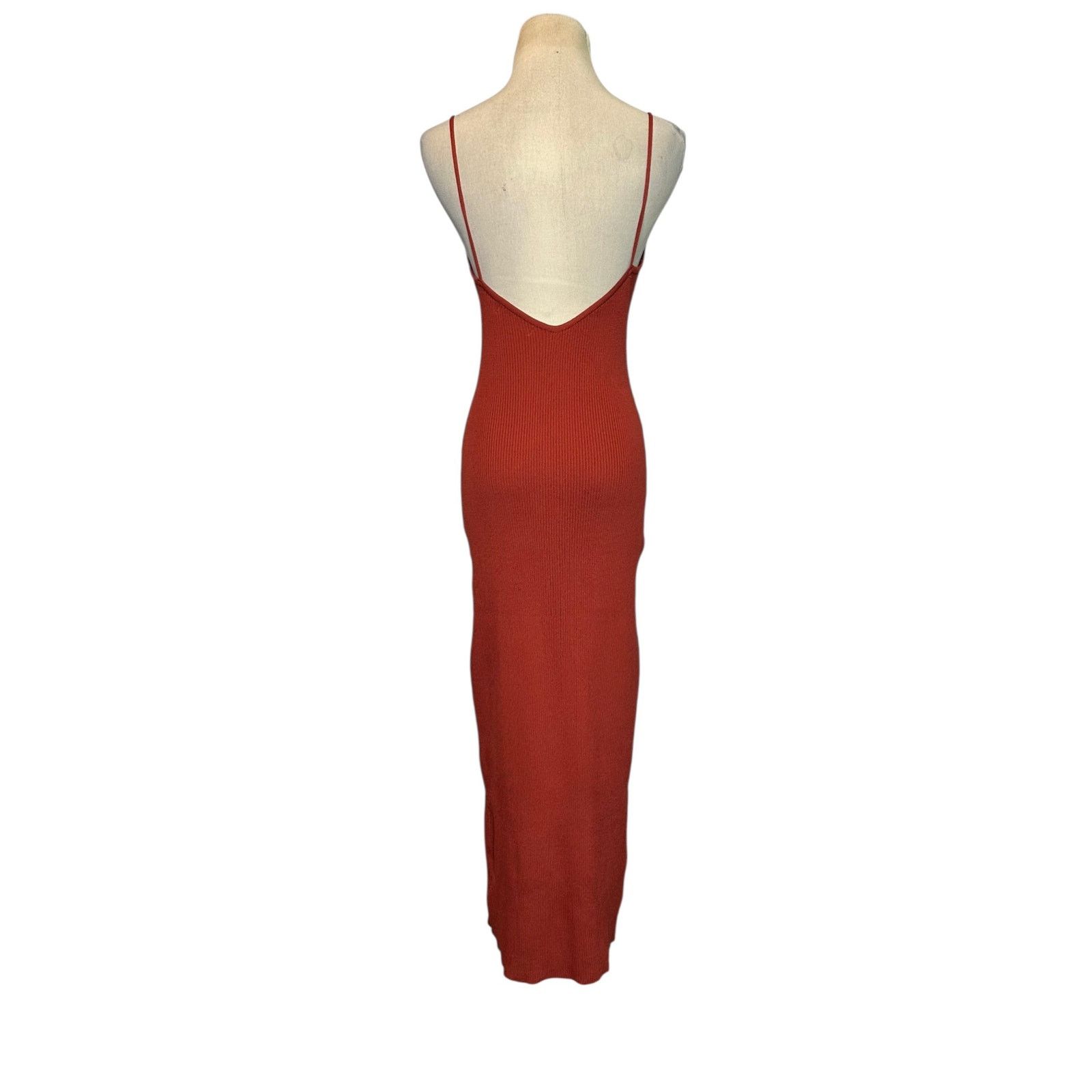 REVOLVE ALL THE WAYS burnt orange strappy midi dress size Medium Size M / US 6-8 / IT 42-44 - 14 Thumbnail