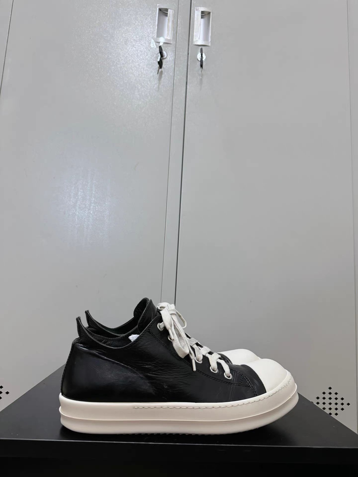 Rick Owens Rick Owens leather Converse high-top sneakers Size US 7 / EU 40 - 8 Thumbnail