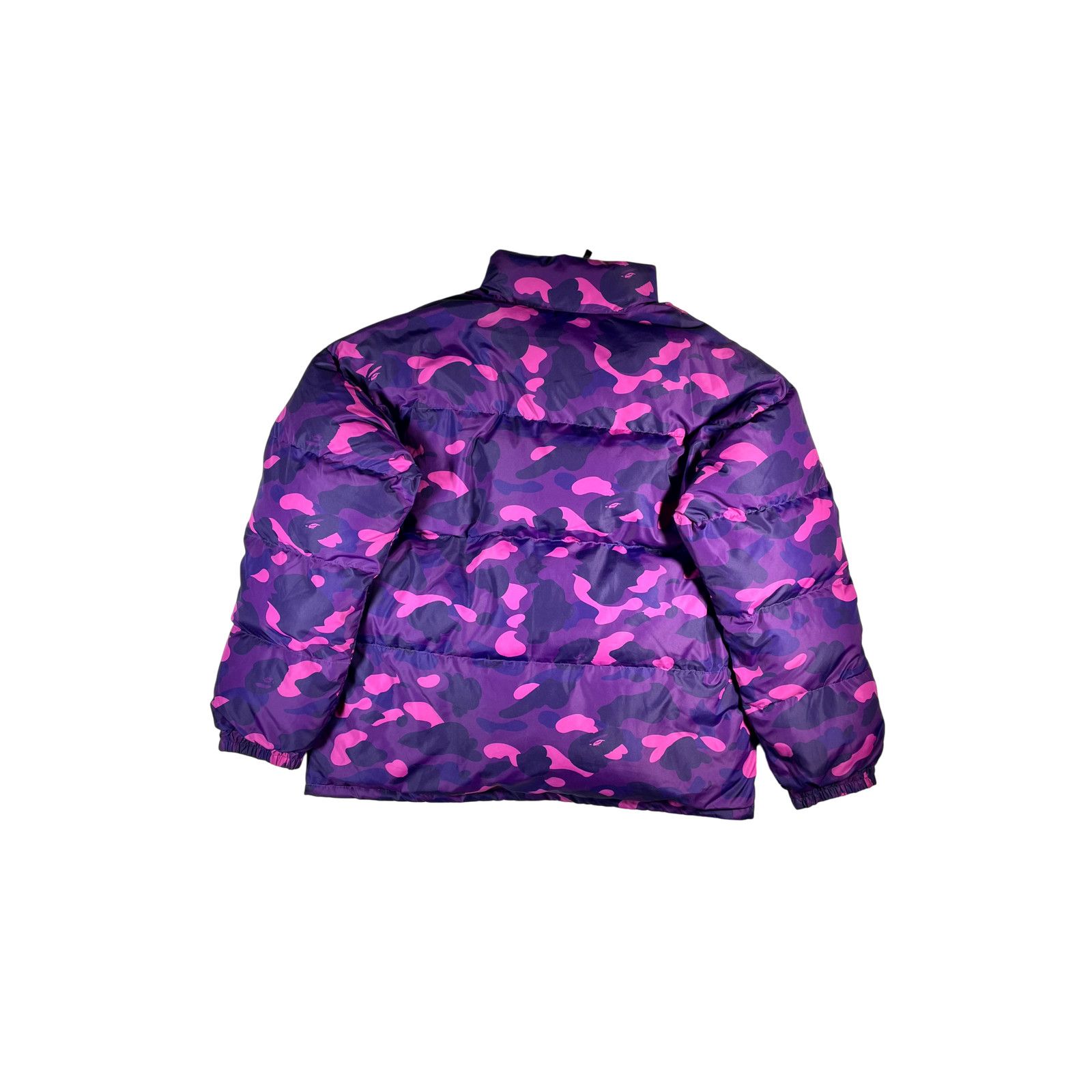 Bape BAPE Reversible Camo Purple Puffer Jacket Size US XL / EU 56 / 4 - 3 Thumbnail