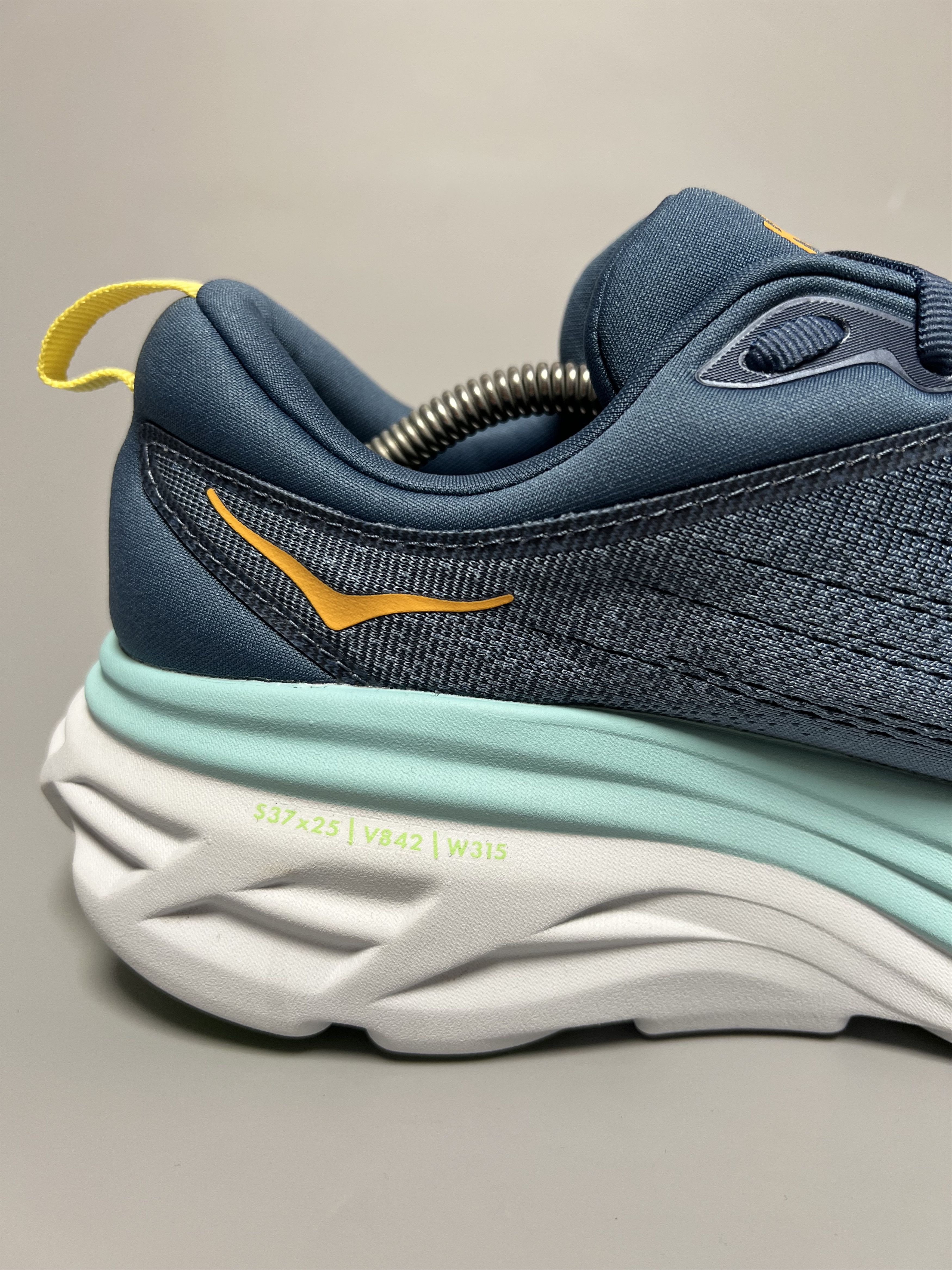 Hoka 10D Hoka One One Bondi 8 Men's Running Shoes Gym Walking Size US 10 / EU 43 - 6 Thumbnail