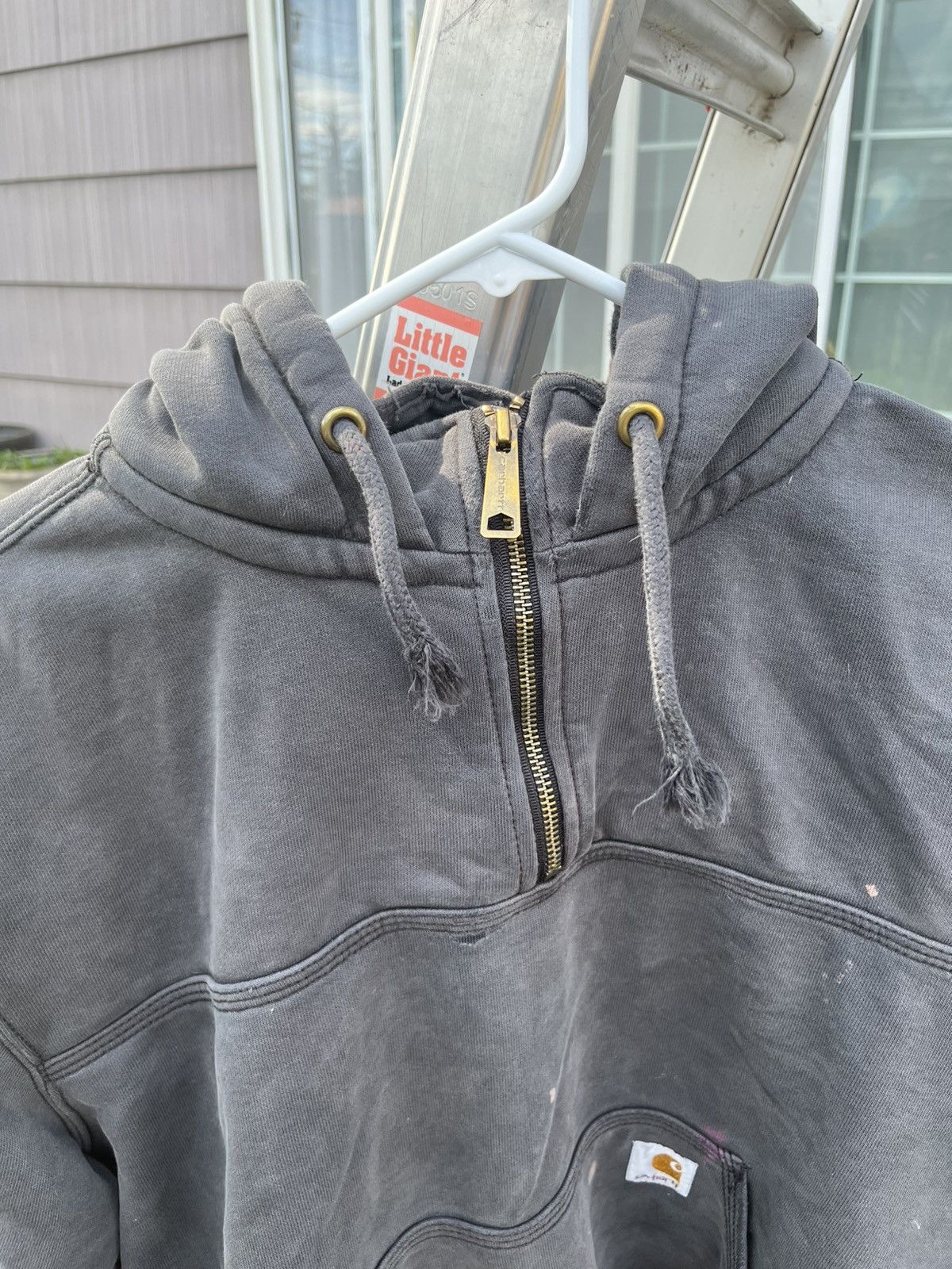 Carhartt Vintage Carhartt Hooded Jacket Size US L / EU 52-54 / 3 - 2 Thumbnail
