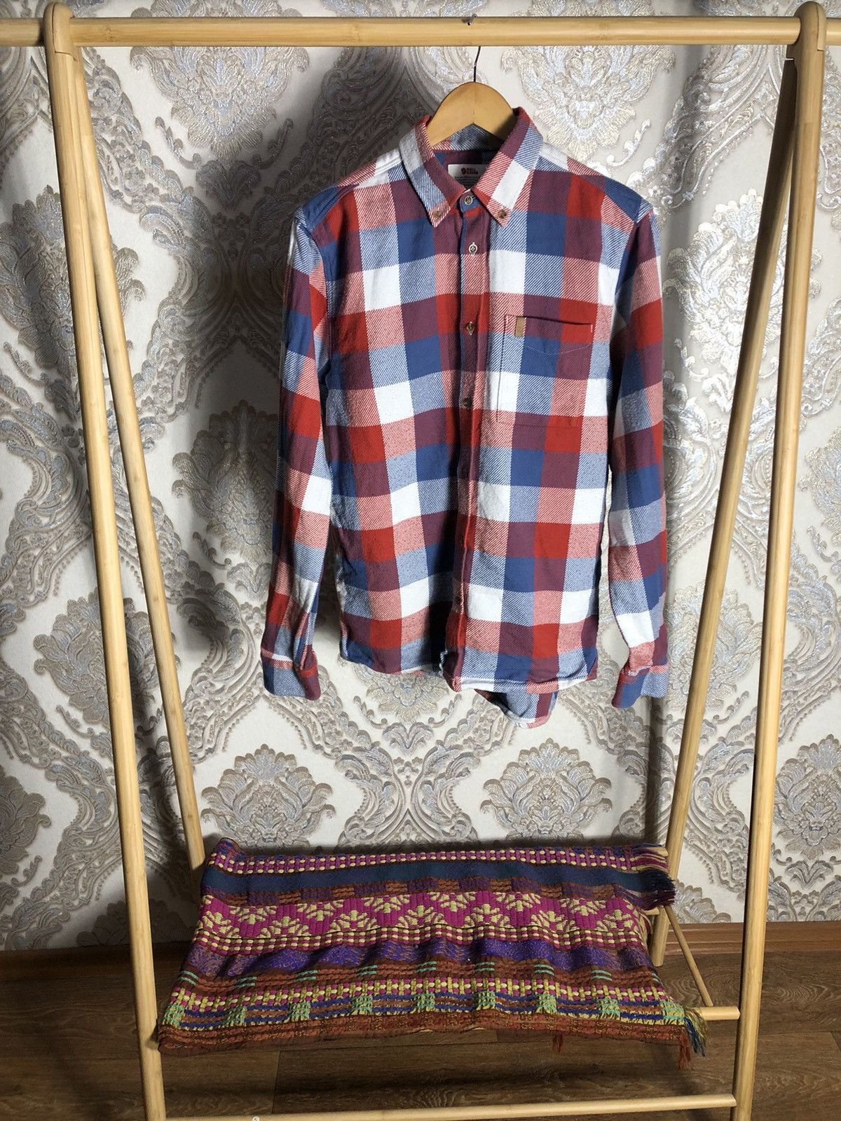 Fjallraven × Vintage VERY RARE FJALLRAVEN FLANEL LONG SLEEVE SHIRT GORPCORE 90s Size US M / EU 48-50 / 2 - 1 Thumbnail