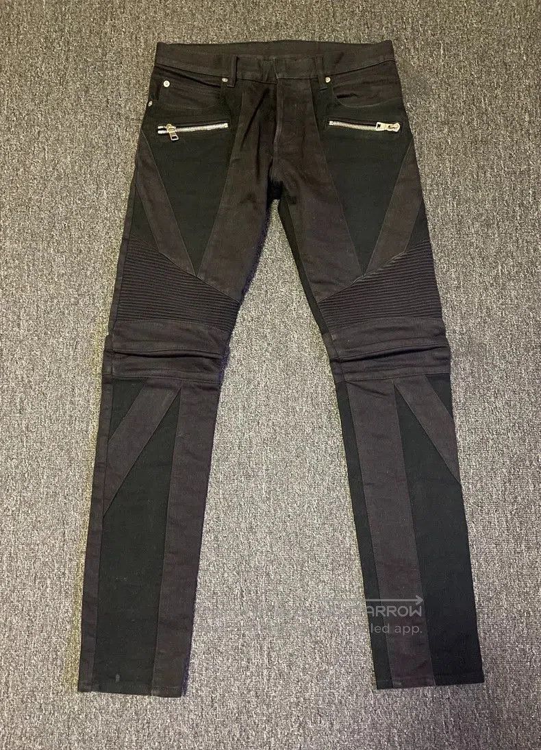Balmain Balmain Motorcycle jeans. Size US 30 / EU 46 - 1 Thumbnail