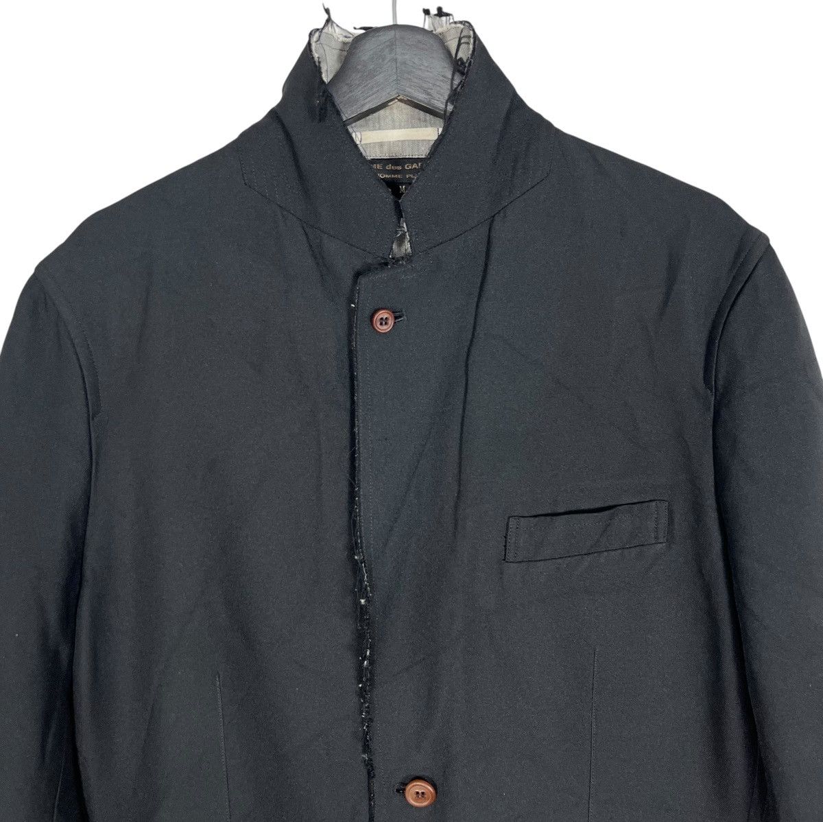 Comme des Garcons Homme Plus Distressed Comme des Garçons Sample Homme Plus Blazer Coat Size US M / EU 48-50 / 2 - 5 Thumbnail