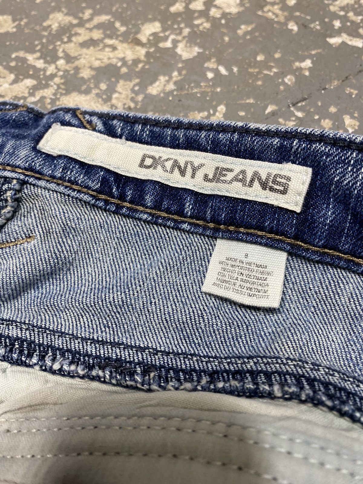 DKNY × Vintage Vintage Dkny Baggy Denim Jean Pants Size 30" / US 8 / IT 44 - 5 Thumbnail