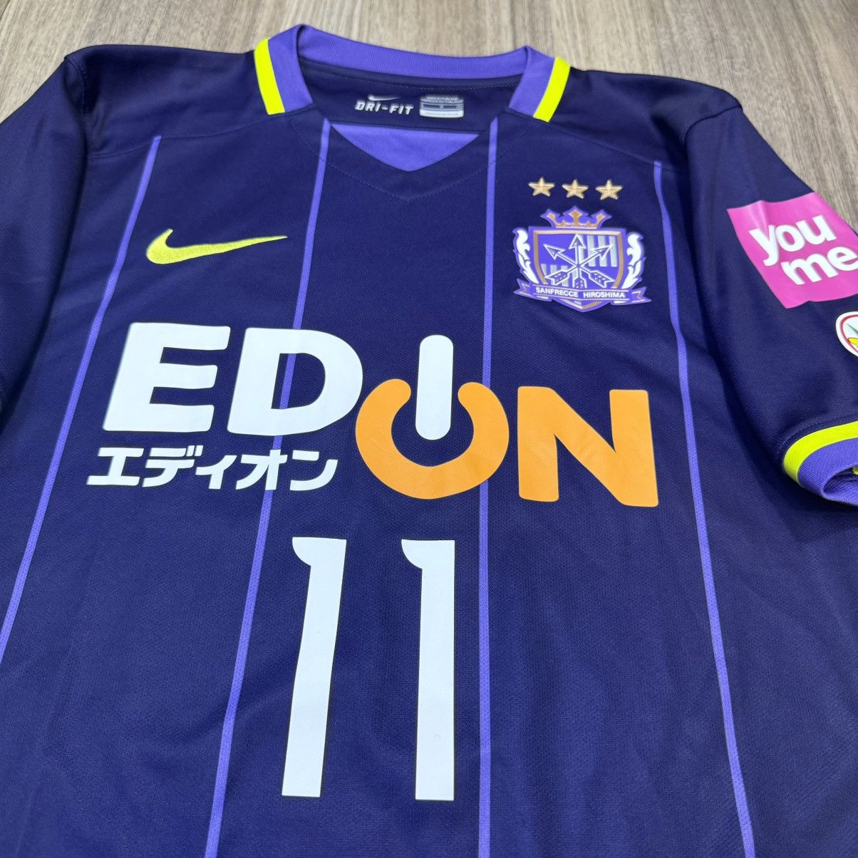 Japanese Brand × Nike Sanfrecce Hiroshima 2016 home shirt #11 Hisato Size US S / EU 44-46 / 1 - 3 Thumbnail
