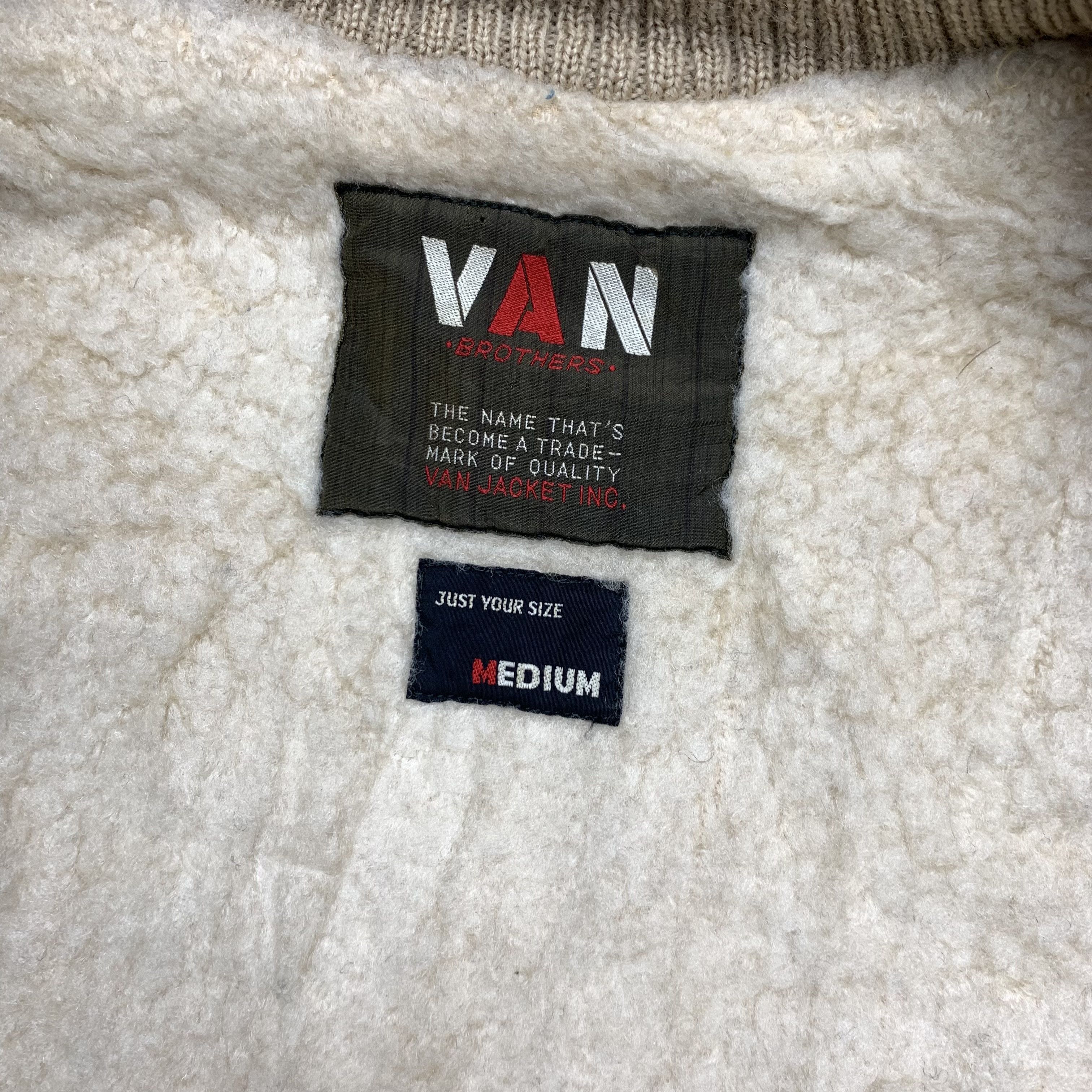 Japanese Brand Van Jacket Sherpa Lined Jacket Size US M / EU 48-50 / 2 - 11 Thumbnail