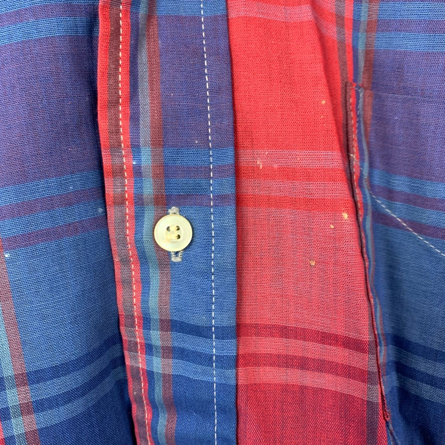 Penn VINTAGE Towncraft Penn Prest Prep Red Plaid Long Sleeve Button Shirt Boys 14 Size US S / EU 44-46 / 1 - 5 Thumbnail
