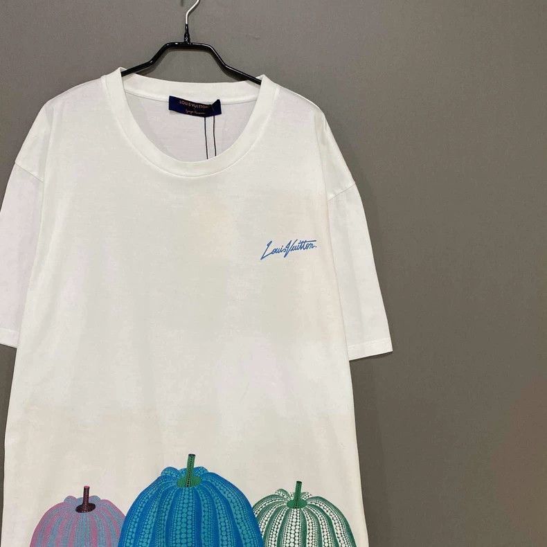 Louis Vuitton Louis Vuitton Pumpkin Short Sleeve T -2505 Size XL / US 12-14 / IT 48-50 - 2 Thumbnail