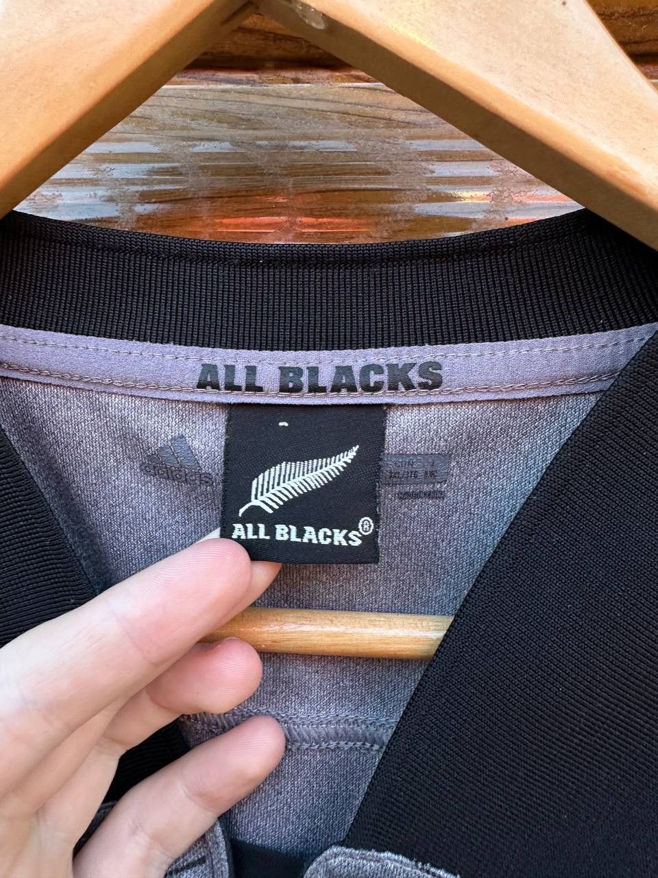 Rugby Ralph Lauren Adidas New Zealand All Blacks rugby jersey Size US XXL / EU 58 / 5 - 4 Thumbnail