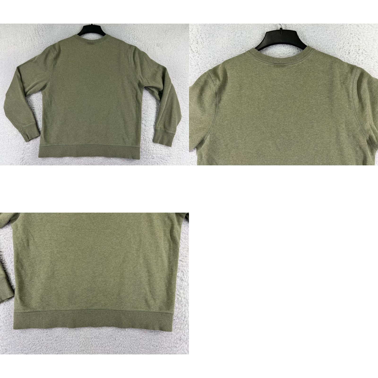 Champion VINTAGE Champion Sweatshirt Men’s Large Green Pullover Crew Neck Lined Fleece Polyester Size US L / EU 52-54 / 3 - 9 Thumbnail