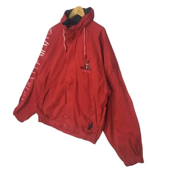 Nautica Vtg 1991 NAUTICA CUP COMPETITION Sailing Gear Jacket Coat Size US L / EU 52-54 / 3 - 4 Thumbnail