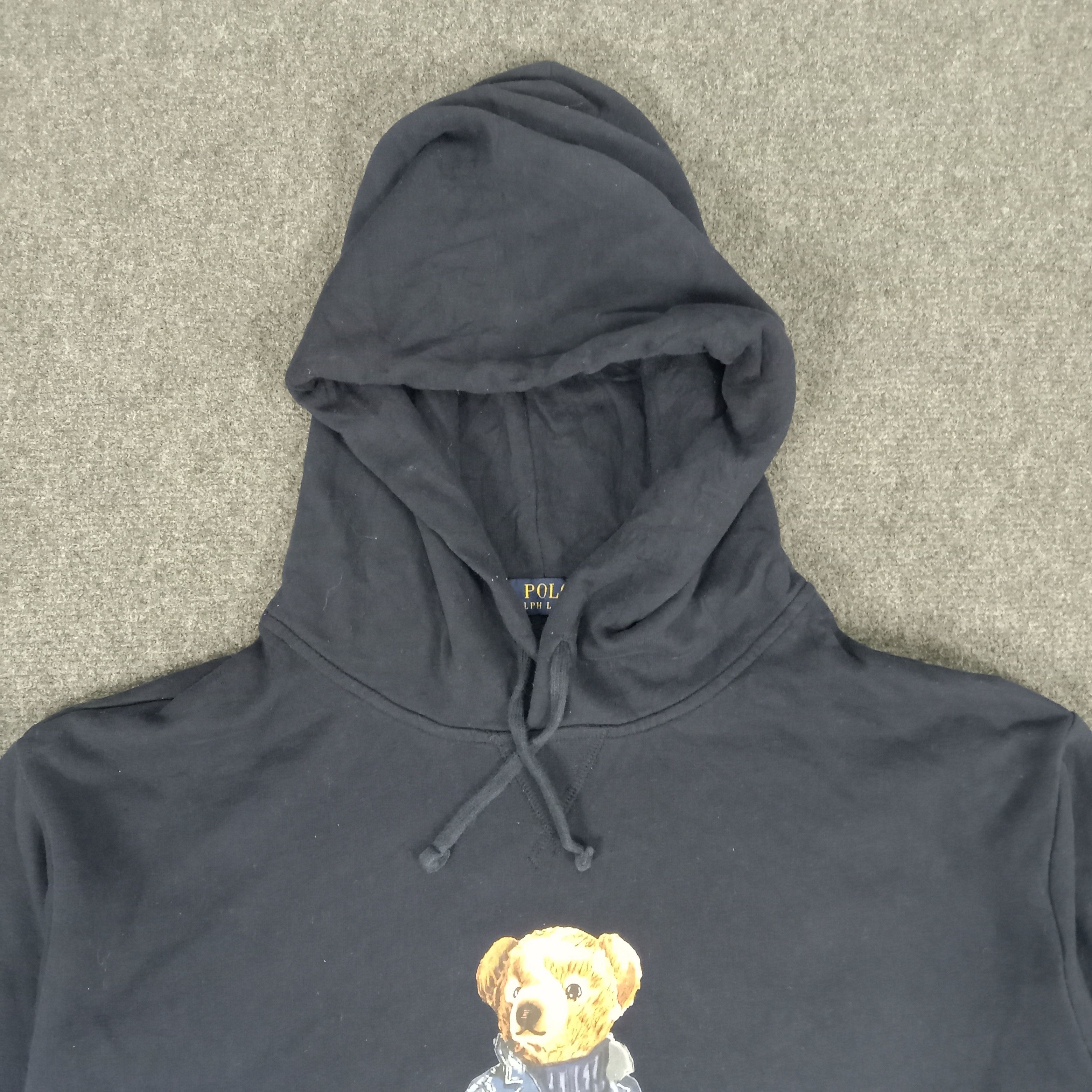 Polo Ralph Lauren × Vintage Polo Bear By Ralph Lauren Sweatshirt Hoodies Size US XXL / EU 58 / 5 - 3 Thumbnail