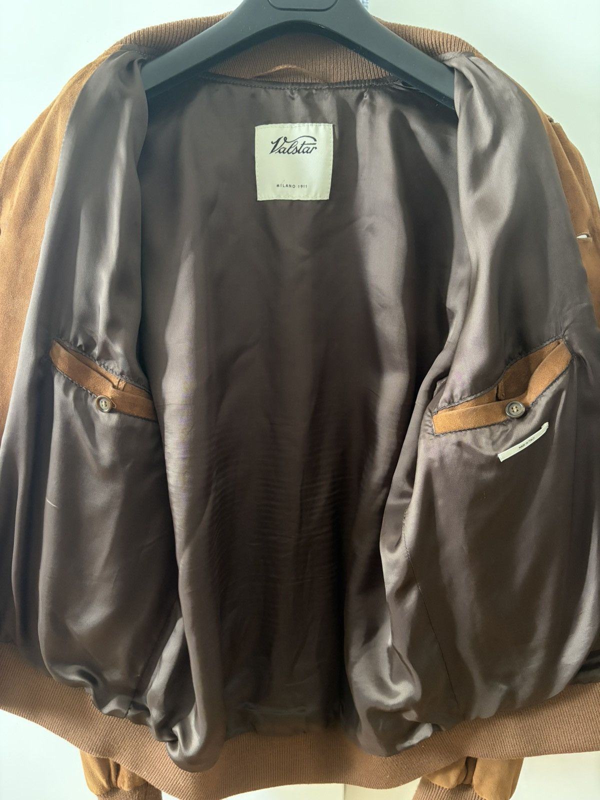 Valstar Valstar Valstarino Suede Jacket – Brown/Cognac Size US M / EU 48-50 / 2 - 4 Thumbnail