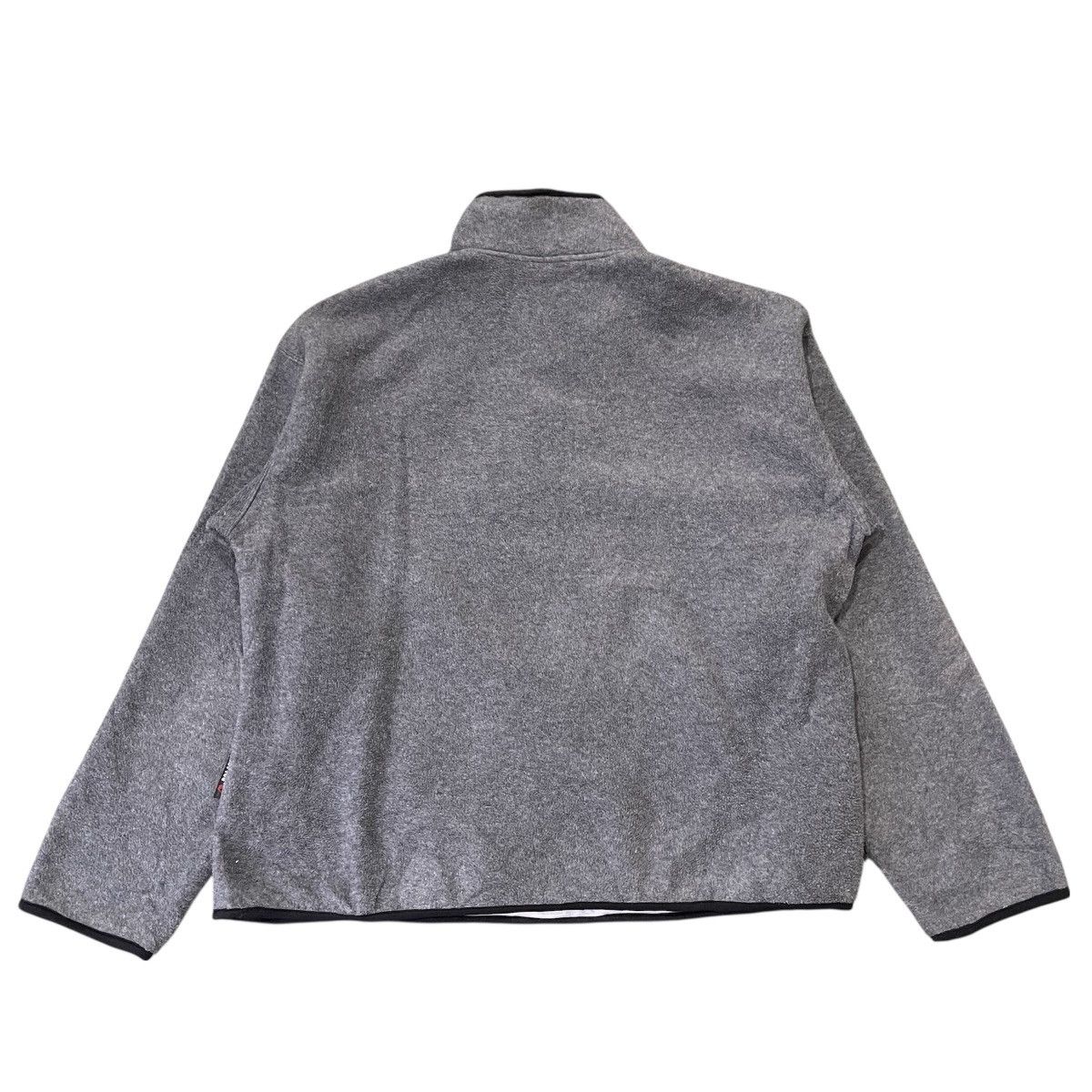 Woolrich Woolen Mills Woolrich Polartec Gray Snap-T Neck 90s Rugged Outdoorwear Size US L / EU 52-54 / 3 - 4 Thumbnail