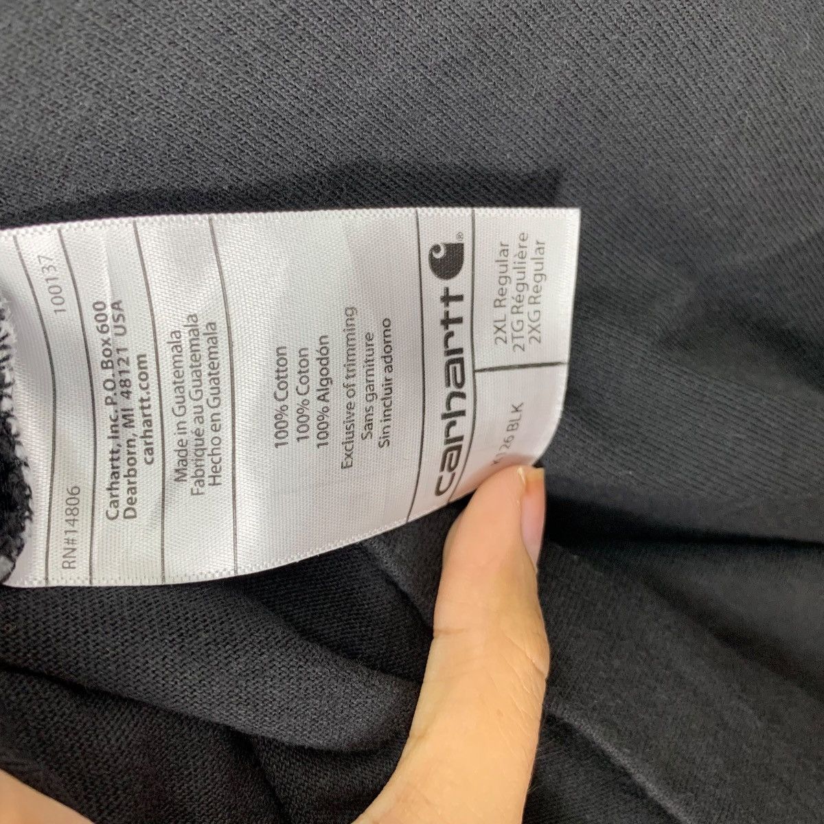 Carhartt Wip Vintage CARHARTT WIP Original Fit Baggy Oversized Tee Shirt Size US XXL / EU 58 / 5 - 7 Thumbnail