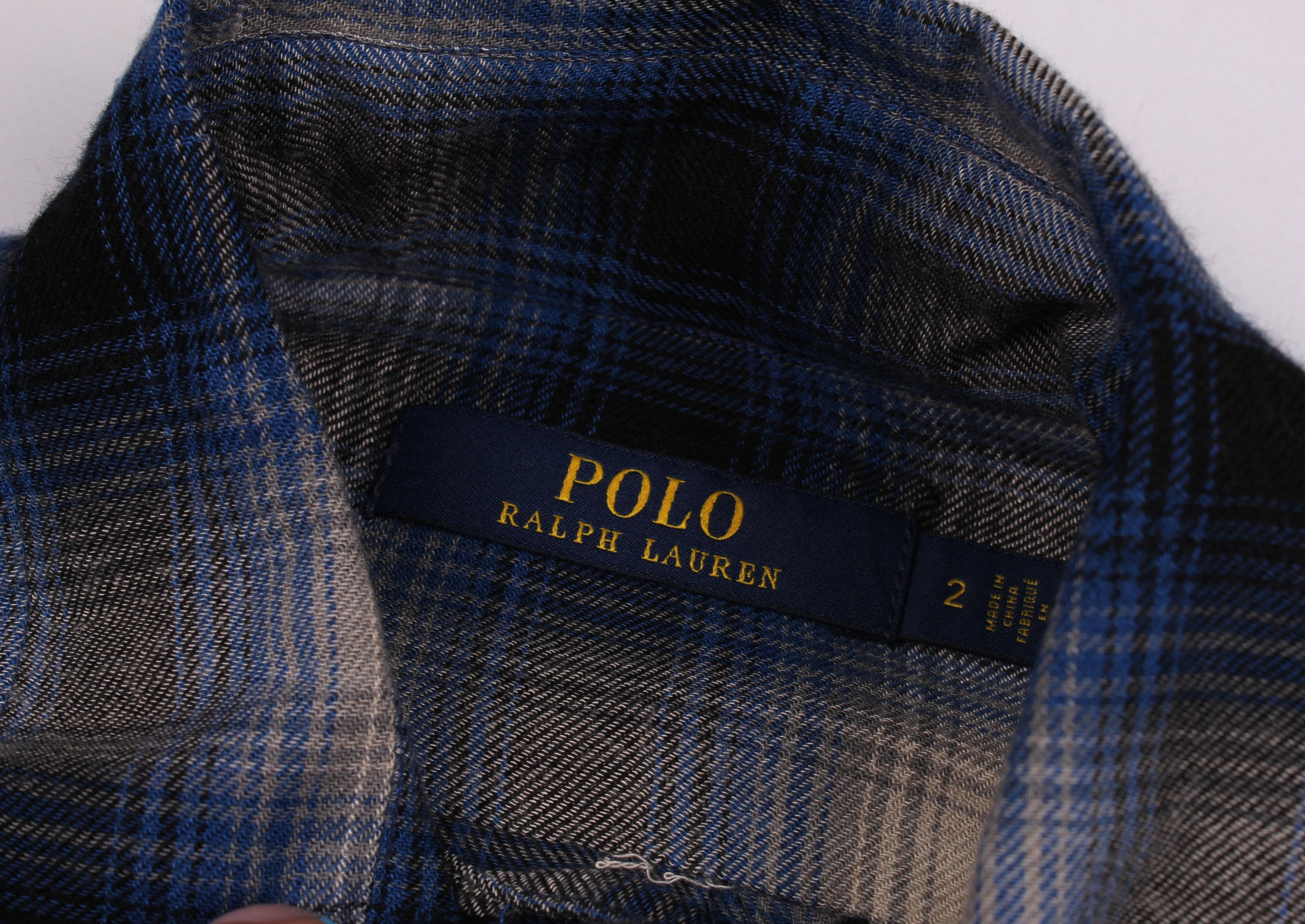 Polo Ralph Lauren Polo Ralph Lauren Plaid Checkered Asymmetrical Belted Shirt Size XS / US 0-2 / IT 36-38 - 7 Thumbnail
