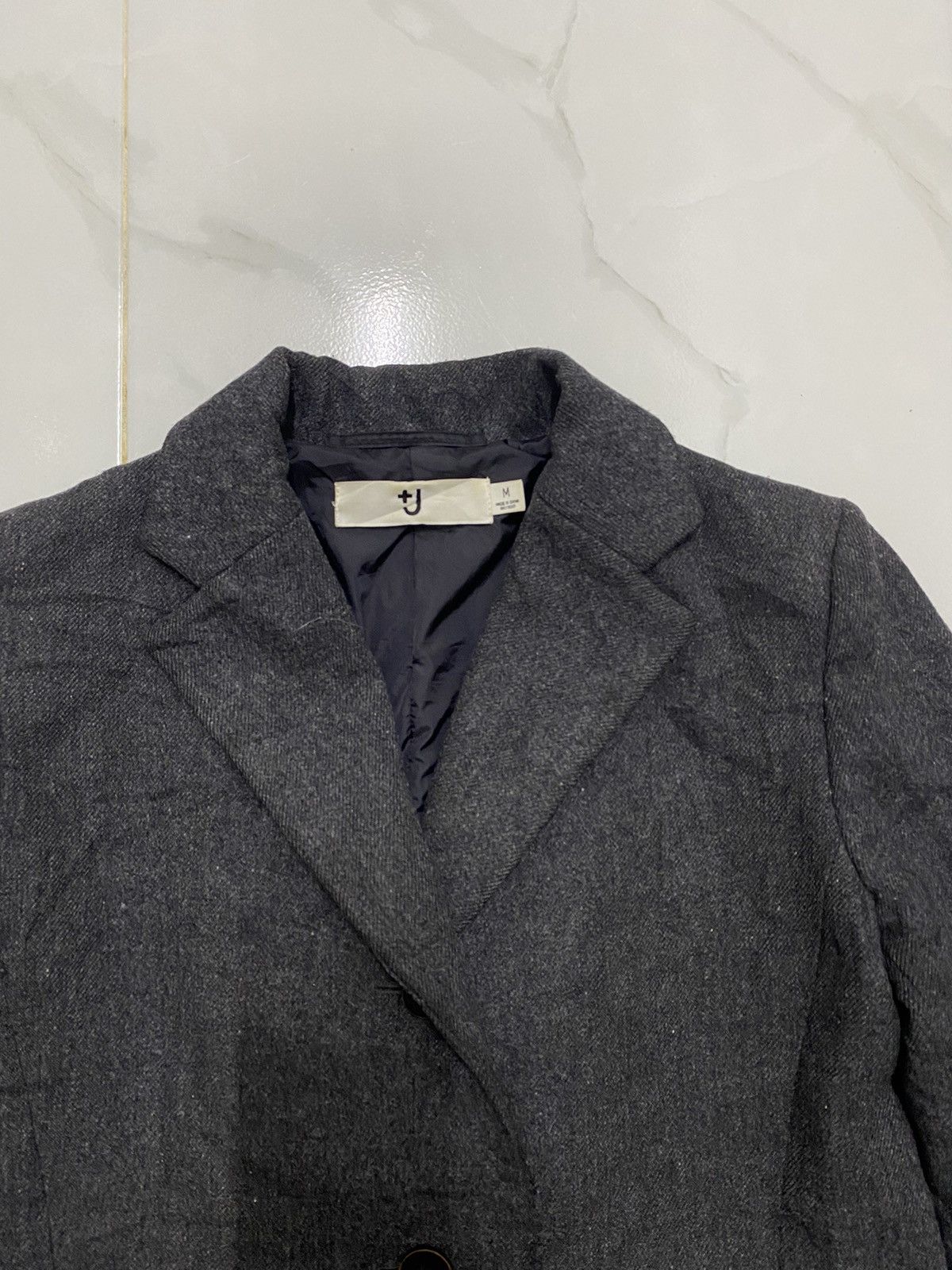 Jil Sander Jill Sander By Uniqlo Tweed Wool Jacket Size US M / EU 48-50 / 2 - 10 Thumbnail