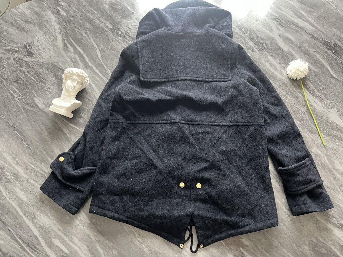 Ne-Net Ne-net : Duffle Wool Hoodie Jacket Size US M / EU 48-50 / 2 - 3 Thumbnail