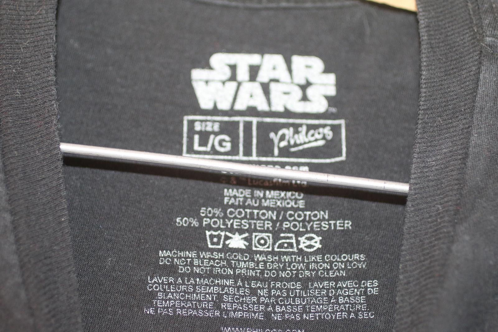 Star Wars Star Wars Darth Vader Graphic T-Shirt Black Large Lucasfilm Size L / US 10 / IT 46 - 4 Thumbnail
