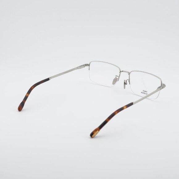 FRED Fred FG50024U 016 Eyeglasses Palladium 55mm Rectangle Frame Size ONE SIZE - 3 Thumbnail