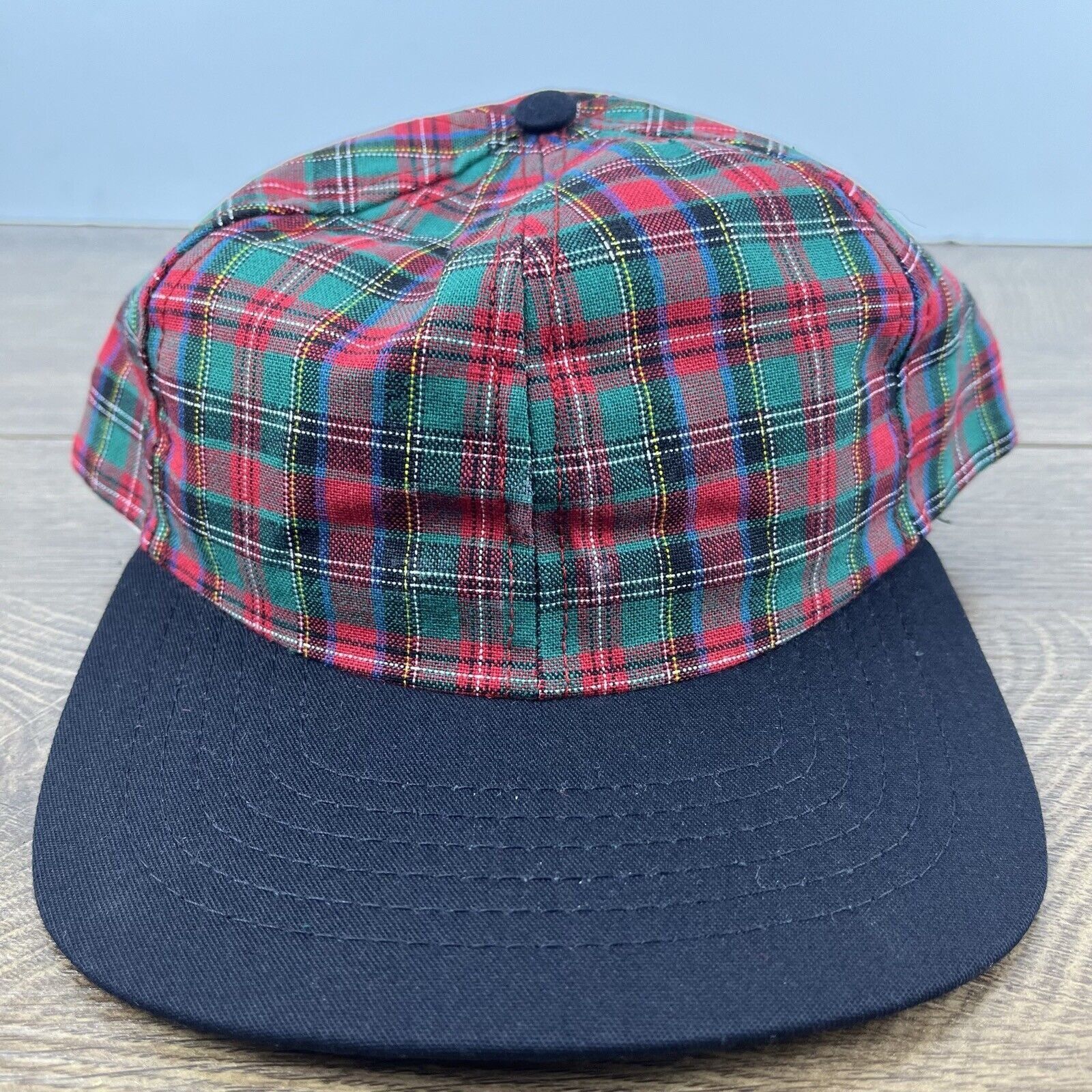 Other Red Green Christmas Snapback Hat Red Cap Hat Adjustable Hat Size ONE SIZE - 2 Thumbnail