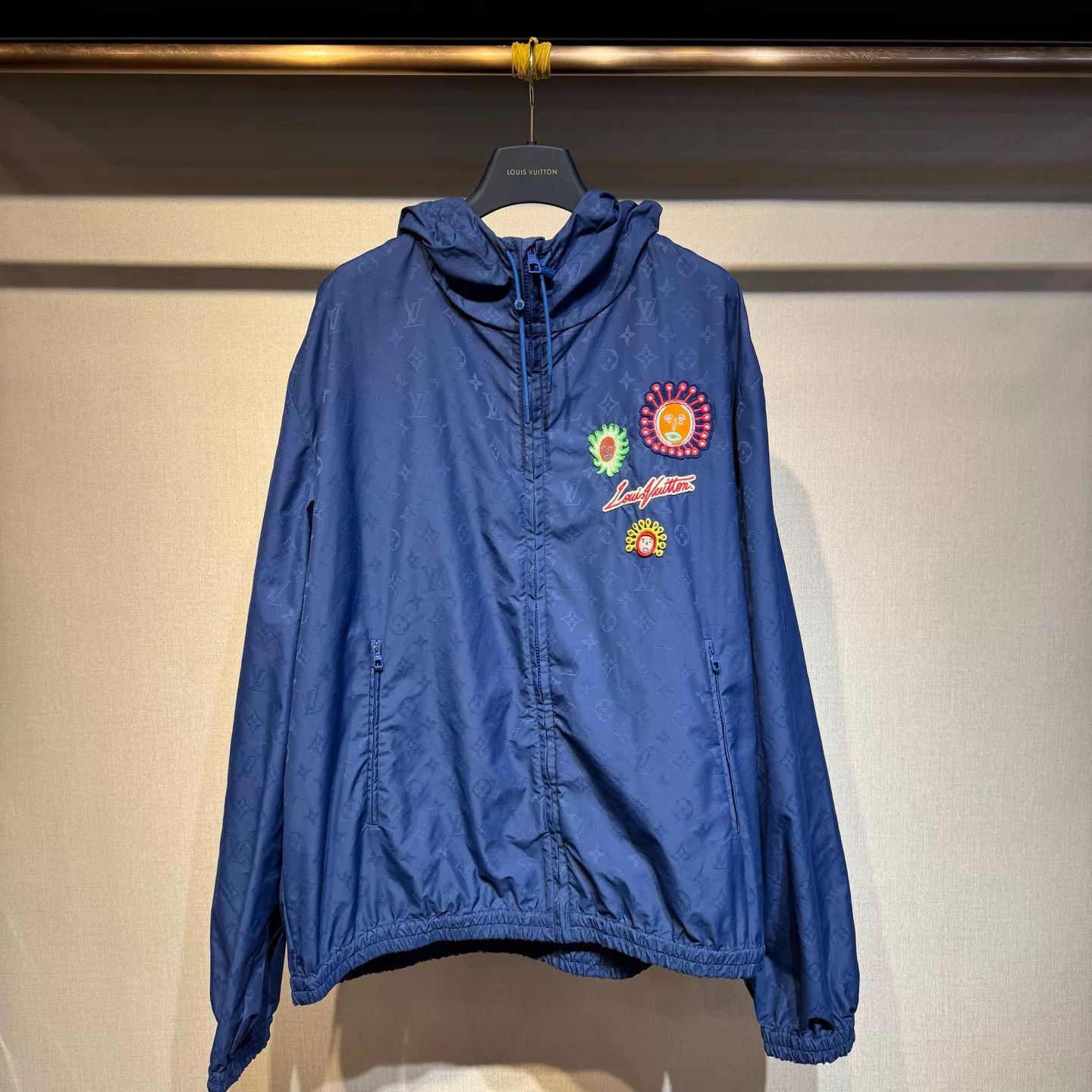 Louis Vuitton Louis Vuitton x Yayoi Kusama Blue Jacket 56 New Size US XL / EU 56 / 4 - 1 Thumbnail