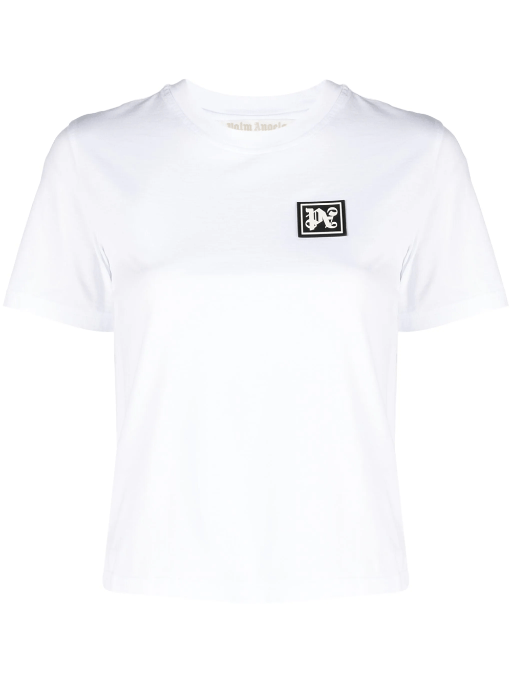 Palm Angels o1s22i1n0824 Ski Club T-Shirt in White Size L / US 10 / IT 46 - 1 Thumbnail
