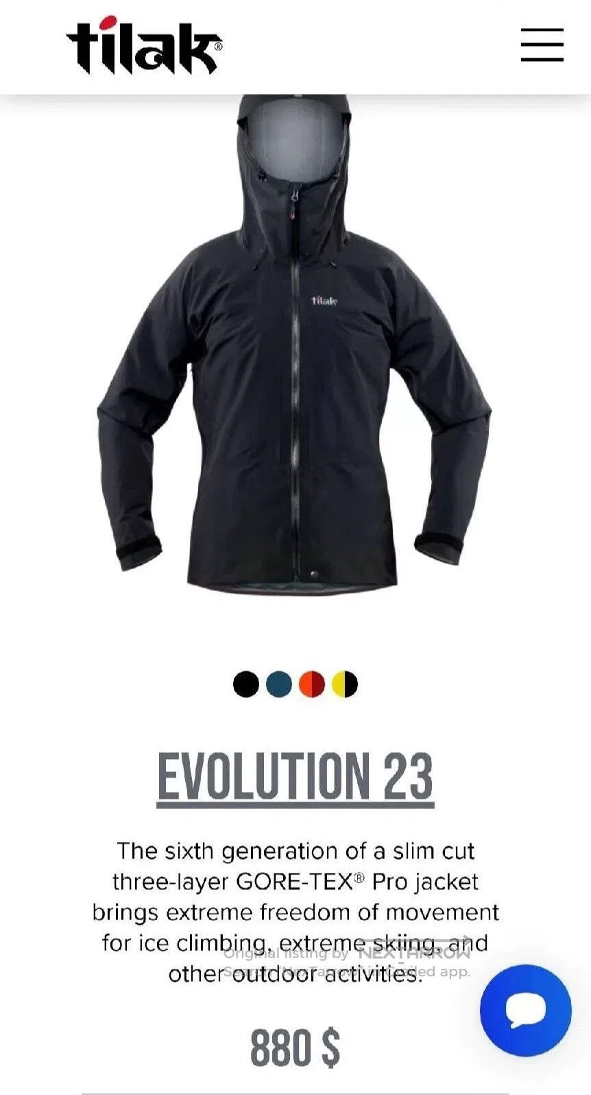Tilak Tilak Evolution 21L Caviar Black. Size US L / EU 52-54 / 3 - 2 Thumbnail