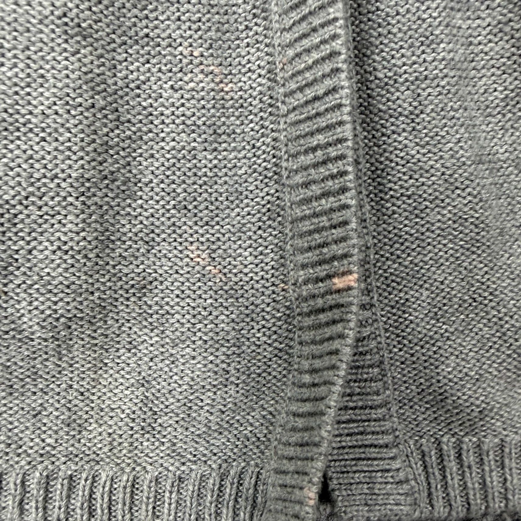 Eddie Bauer Eddie Bauer Cardigan Womens Large Gray Silk Blend Button Front Peplum Size L / US 10 / IT 46 - 5 Thumbnail