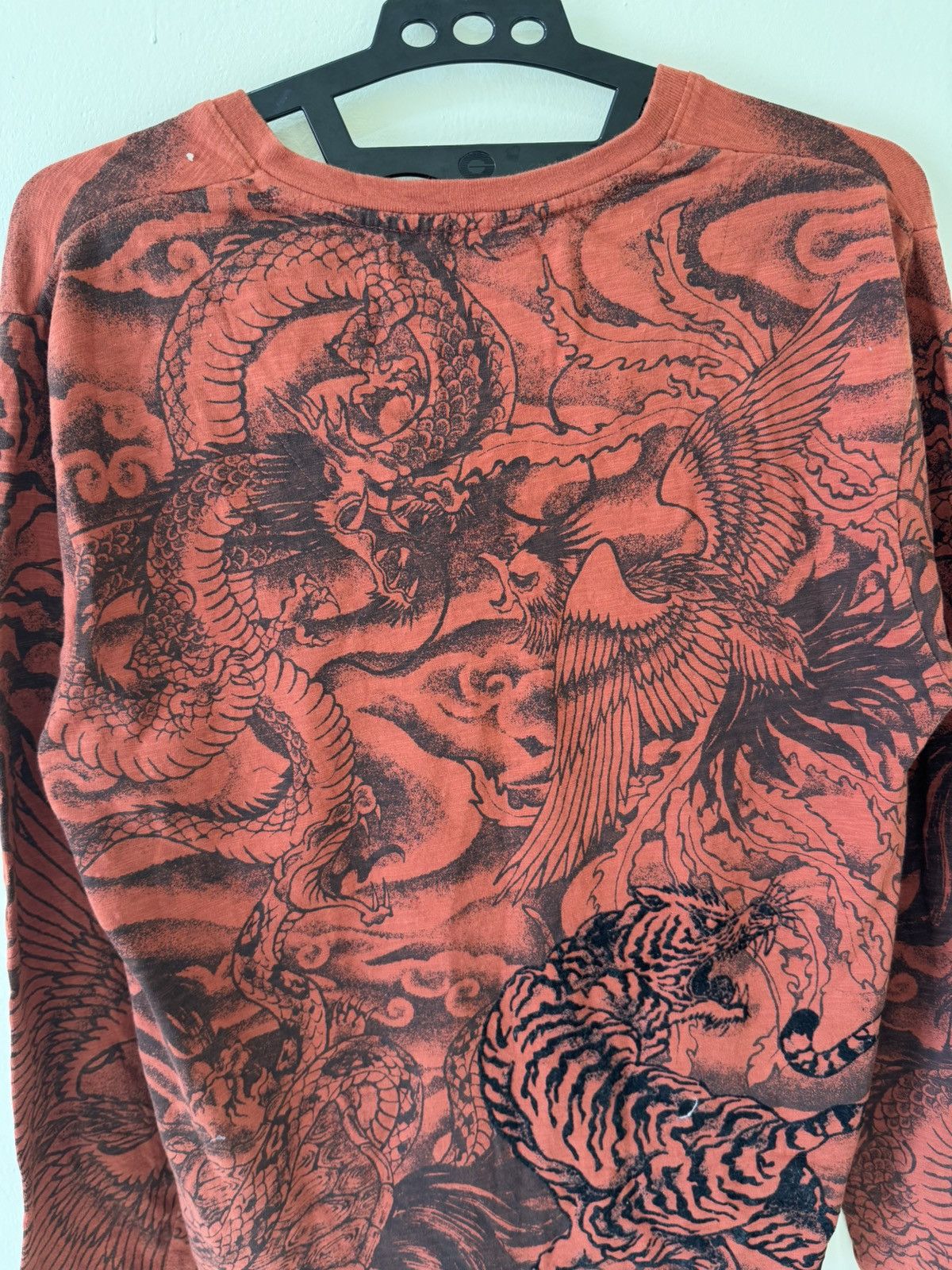 Japanese Brand JAPANESE TIGER & DRAGON MOTIF LIKE IFSIXWASNINE STYLE Size US M / EU 48-50 / 2 - 4 Thumbnail