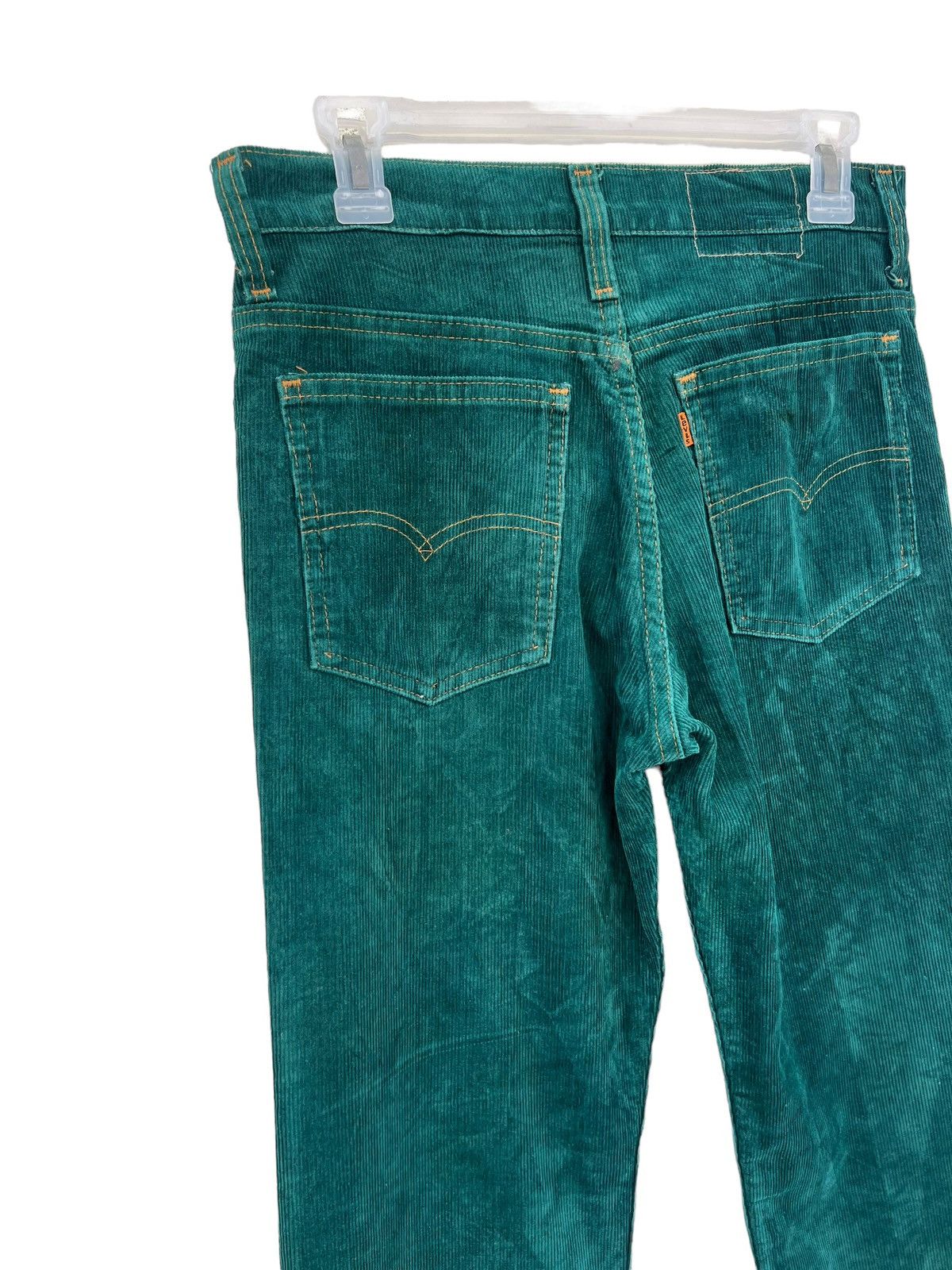 Levi's Vintage 70s Levi’s Orange Tab Faded Green Corduroy Pant Size US 29 - 15 Thumbnail