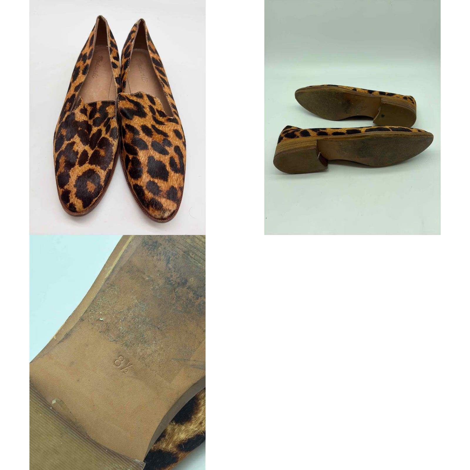 Madewell Madewell Brown Slip On Flats 8.5 Size US 9 / IT 39 - 9 Thumbnail