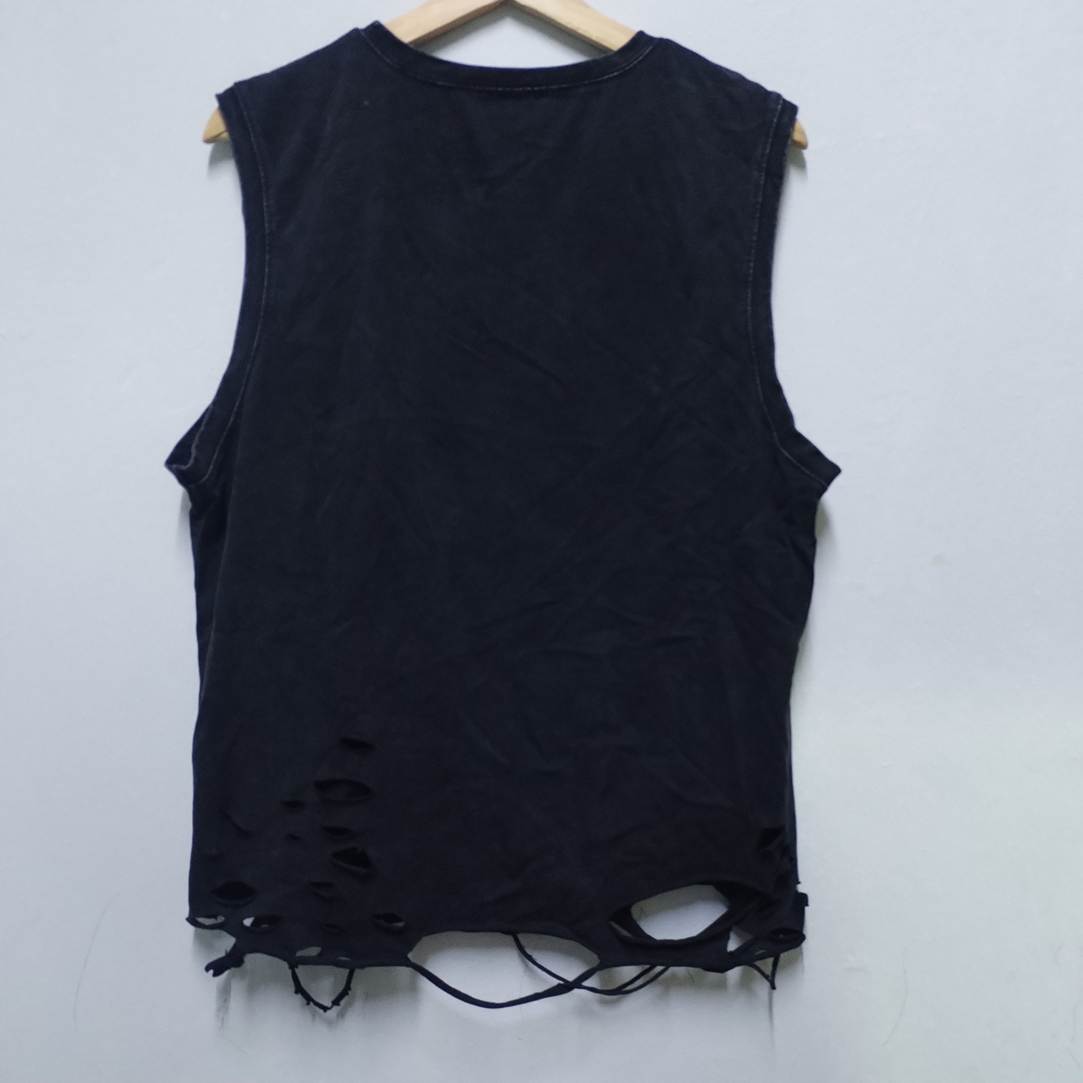 Hysteric Glamour Thrashed Sun Faded HG Distressed Grunge Band Size US M / EU 48-50 / 2 - 2 Thumbnail