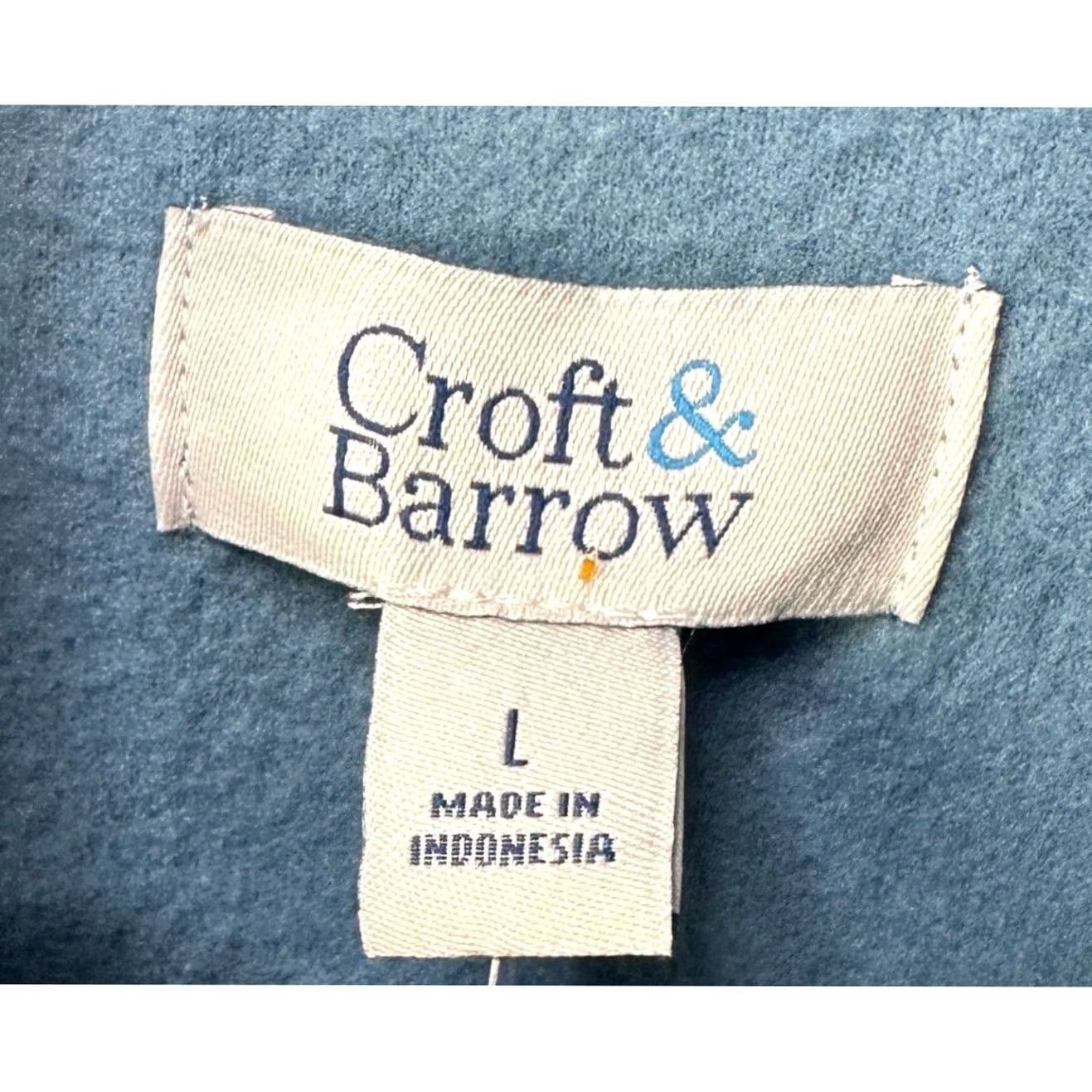Croft & Barrow Croft & Barrow Sweatshirt Pullover Mens Large Blue 1/4 Zip Long Sleeve NEW Size US L / EU 52-54 / 3 - 5 Thumbnail