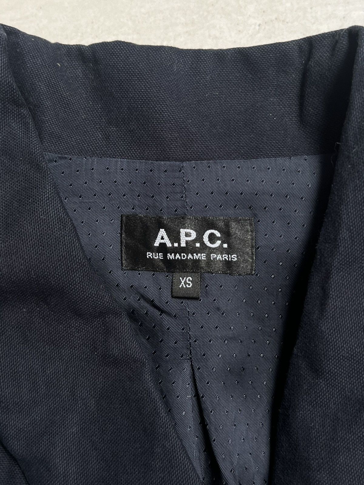 A.P.C. A.P.C Double-breasted Navy Suit Blazers Size US S / EU 44-46 / 1 - 6 Thumbnail