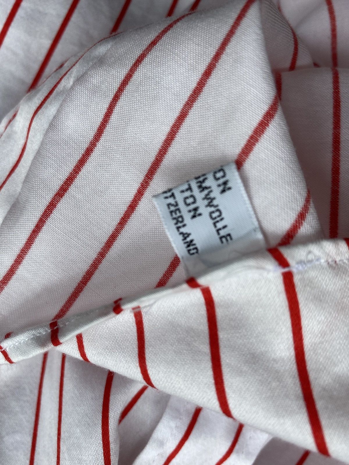 Celine Celine vintage white/red striped pocket shirt Size M / US 6-8 / IT 42-44 - 5 Thumbnail