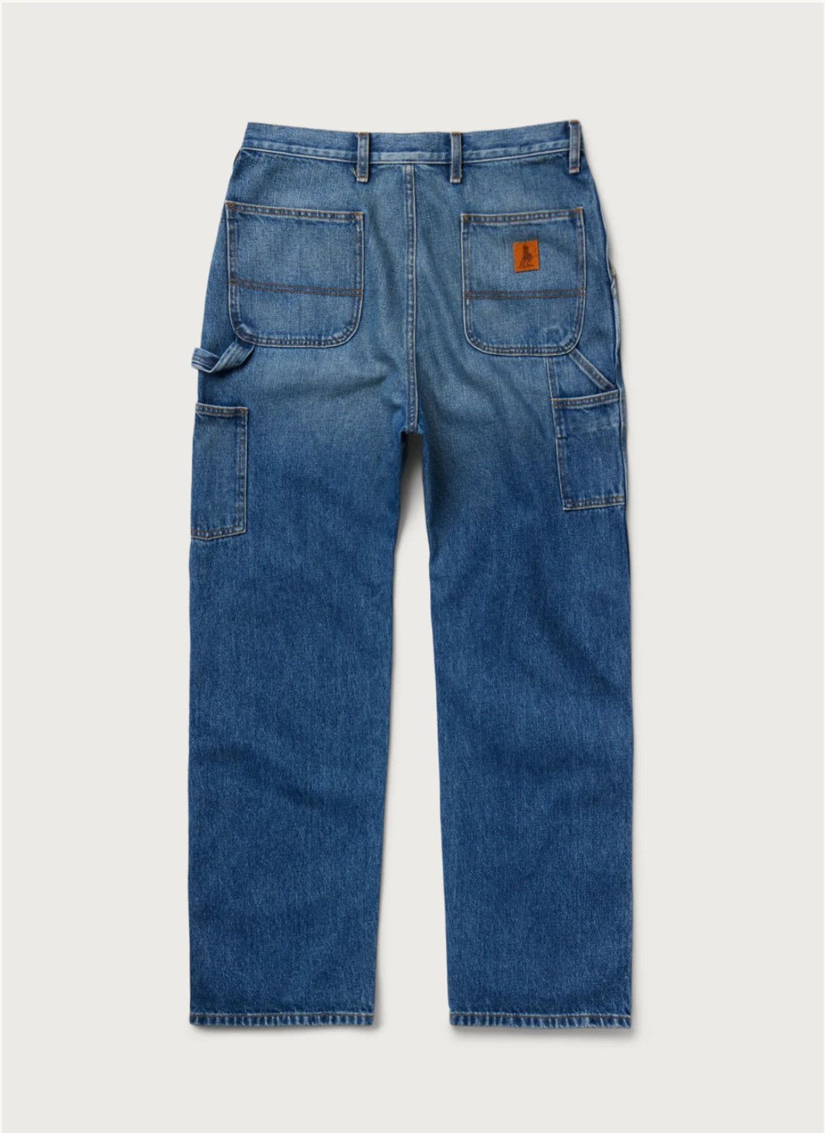 One of These Days Denim Painters Pant | Washed Denim Size US 32 / EU 48 - 2 Thumbnail