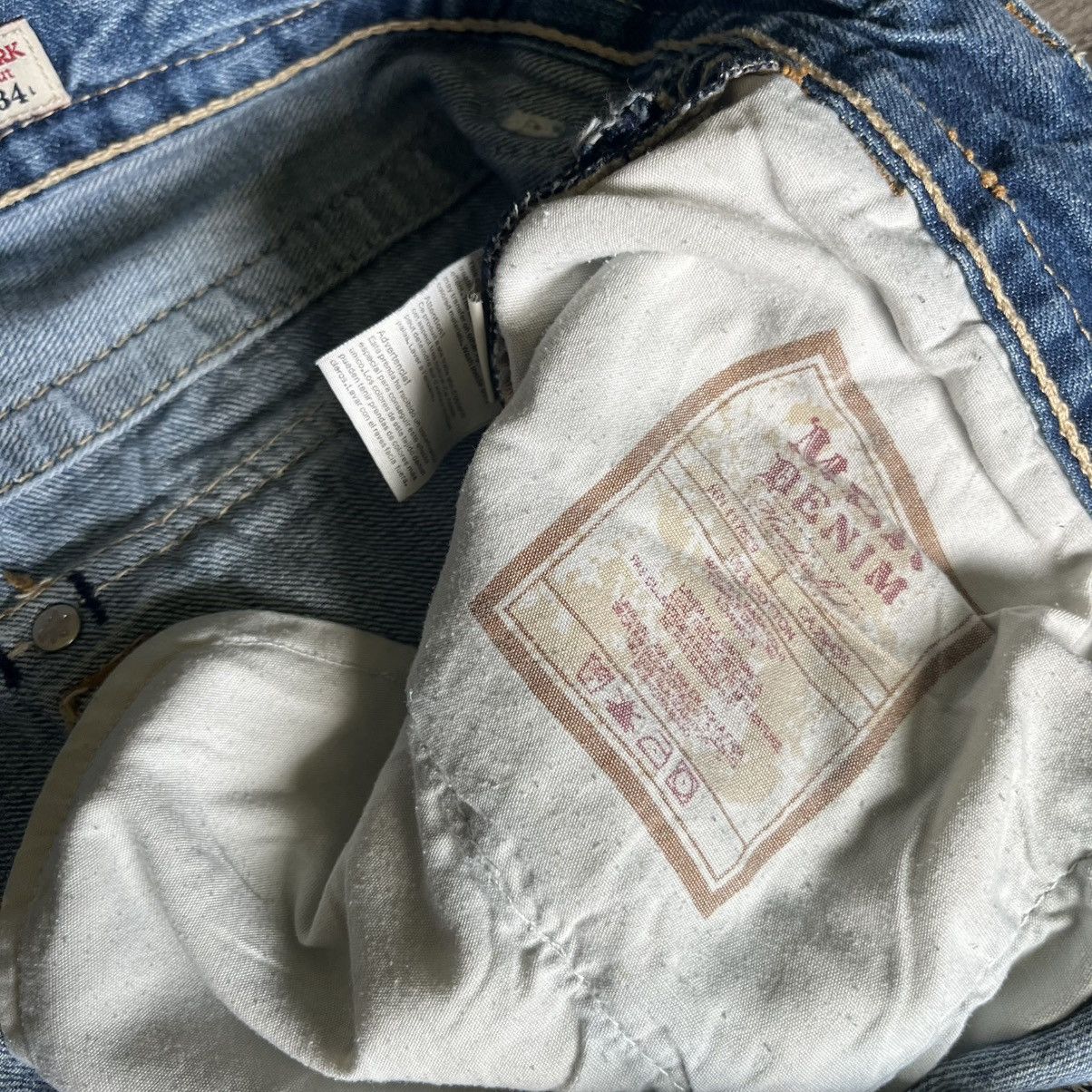 Mek Denim Vintage 2000s MEK New York Boot Cut Washed Denim Jeans 40x31 Size US 40 / EU 56 - 11 Thumbnail
