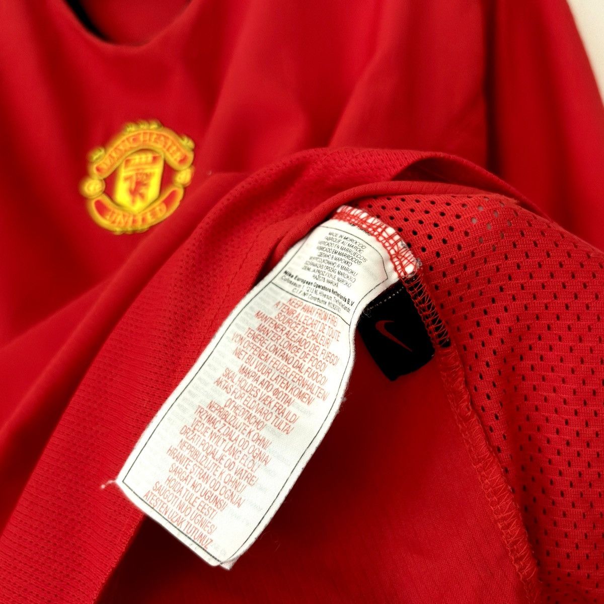Nike × Vintage 2004 2005 Manchester United Nike Vintage Home Soccer Jerseg Size US XL / EU 56 / 4 - 6 Thumbnail