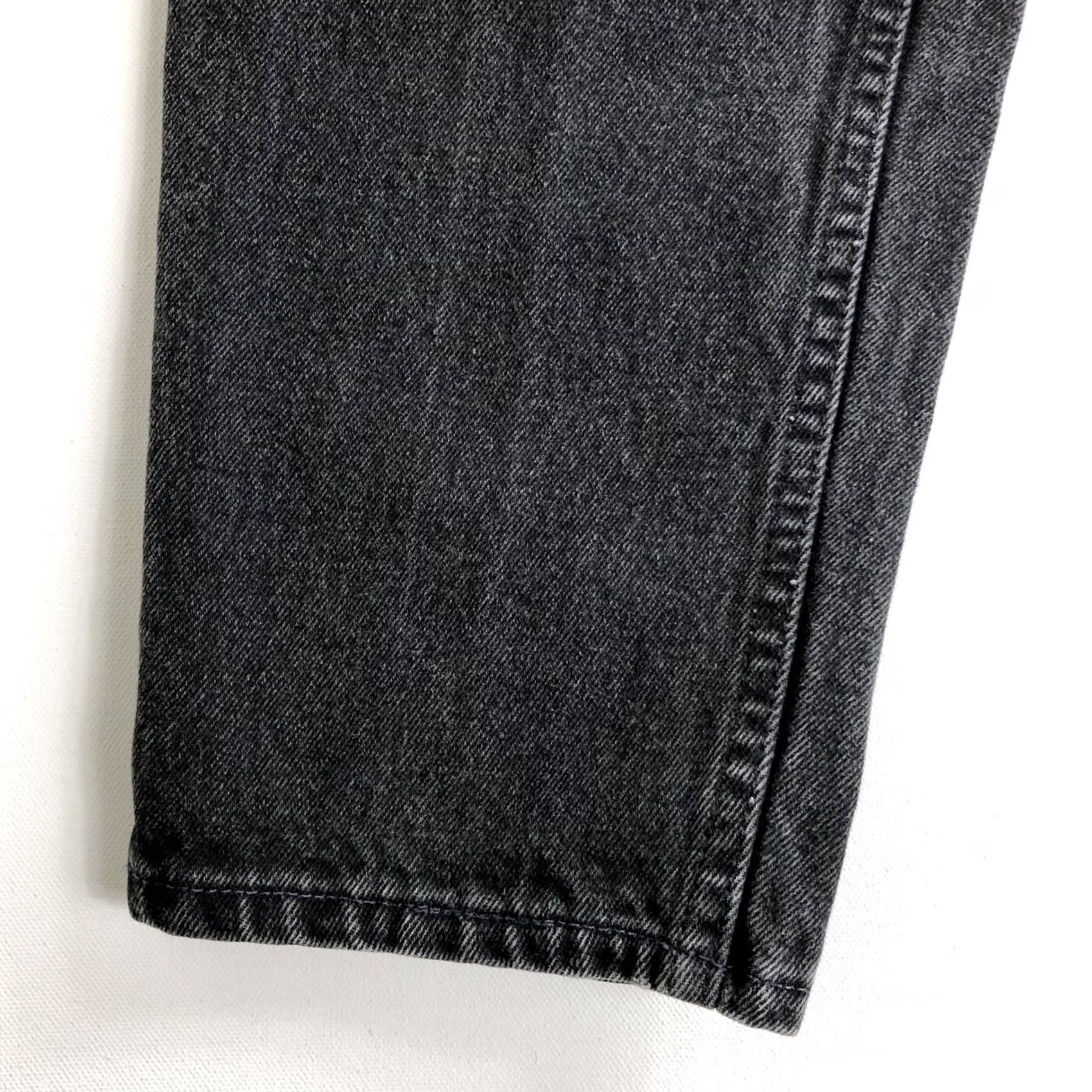 Levi's WOMENS LEVI'S 513 STRAIGHT LEG STRETCH JEANS OFF BLACK W30 L28 Regular Size 30 5-Pocket Denim Vintage No Size 30" / US 8 / IT 44 - 6 Thumbnail