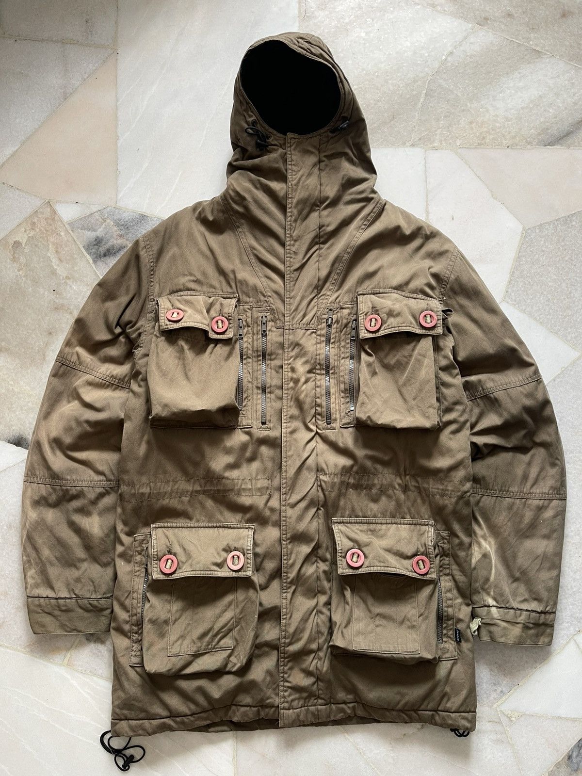 Stussy 2000s Old Stussy Multipocket Army Style Jacket #98 Size US L / EU 52-54 / 3 - 1 Thumbnail