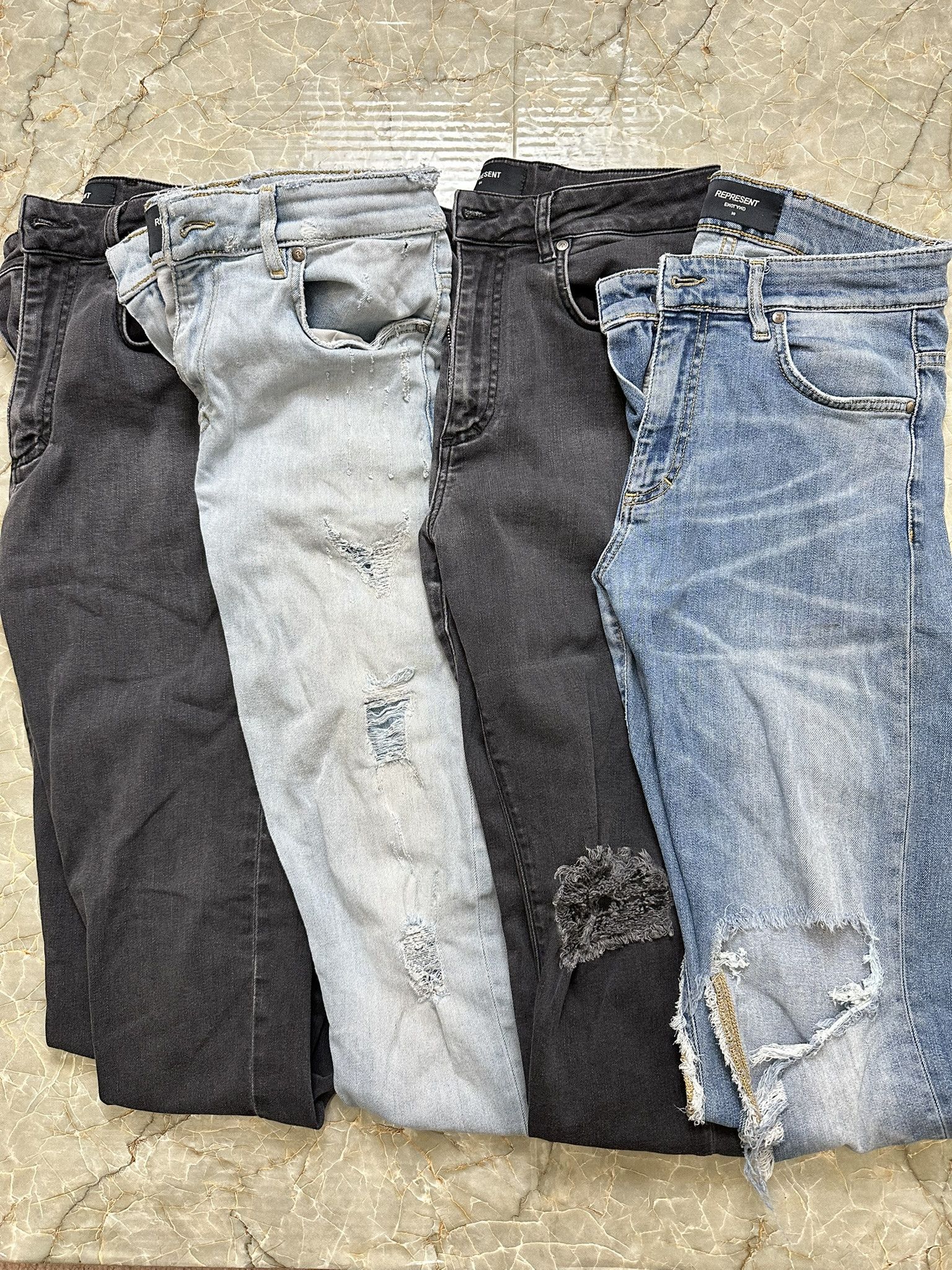 Represent Clo. Lot of 4 Denim Size US 30 / EU 46 - 1 Thumbnail
