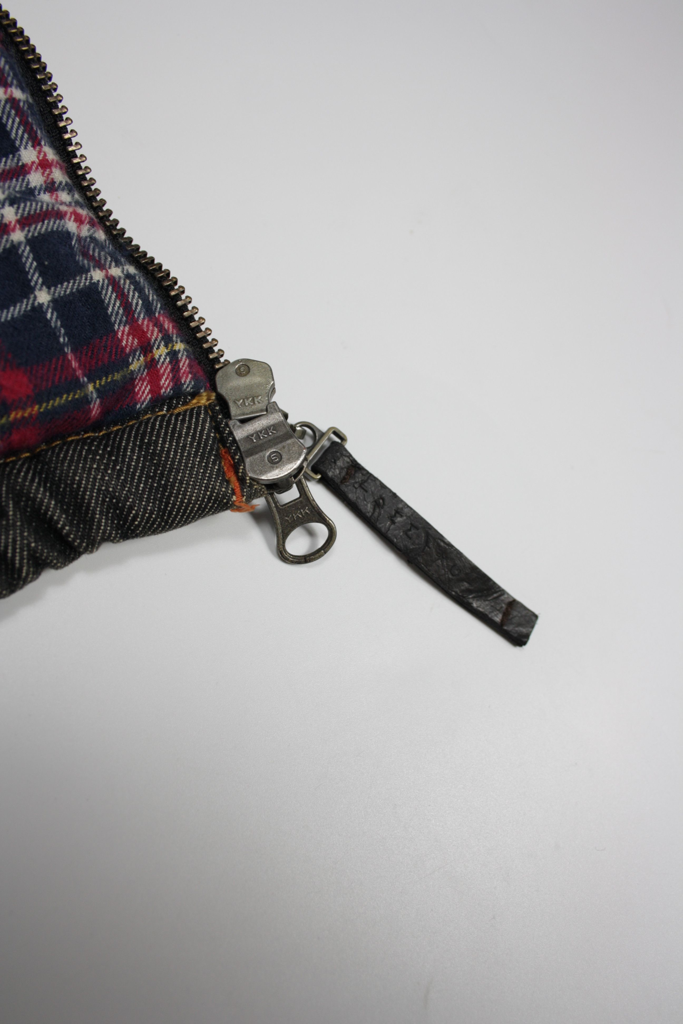 Japanese Brand × Tommy Hilfiger × Vintage Tommy Girl Y2K Vintage Denim & Suede Padded Vest Size S / US 4 / IT 40 - 13 Thumbnail