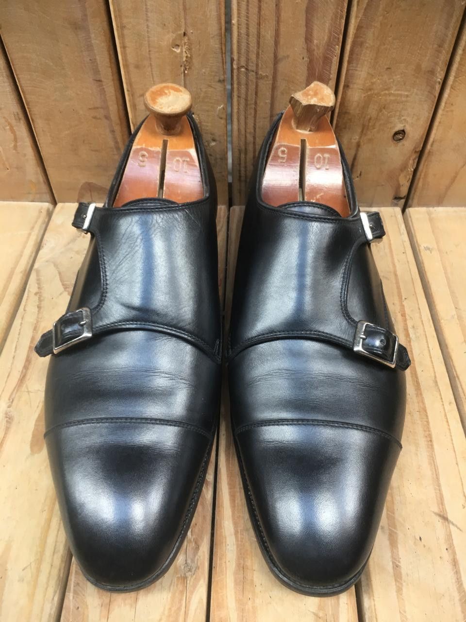 Alfred Sargent Alfred Sargent Ramsey Monk strap leather shoes USA 10 Size US 10 / EU 43 - 2 Thumbnail