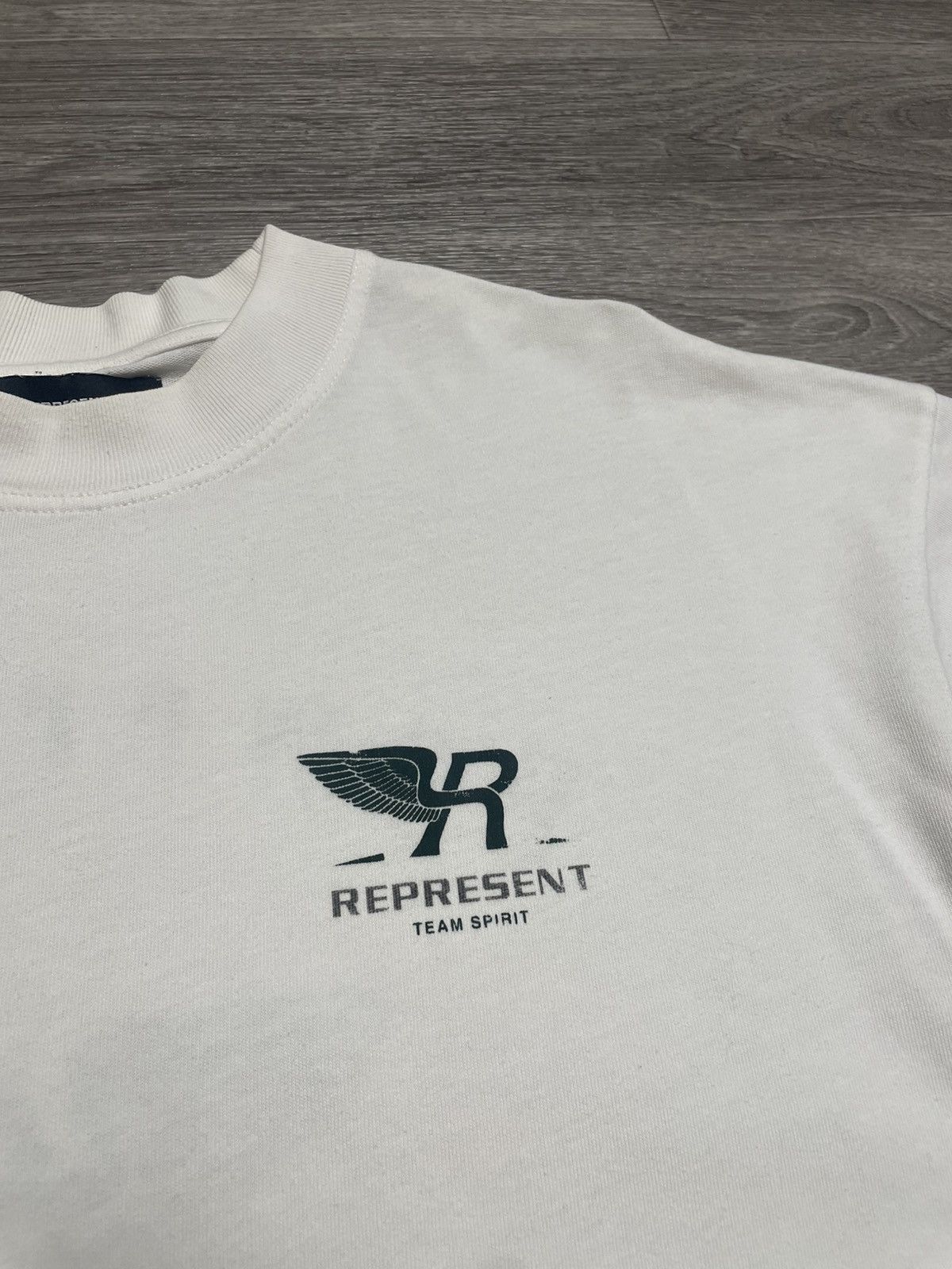 Represent Clo. Represent Team Spirit White Oversized T-Shirt Size US M / EU 48-50 / 2 - 7 Thumbnail